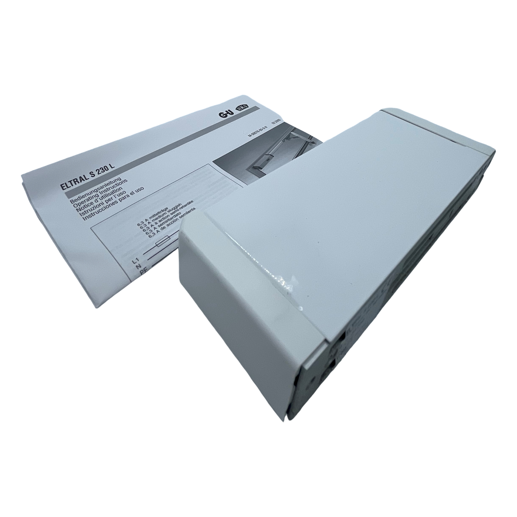 [BA] Eltral Antrieb S230L mit Endlagenabschaltung über Lastabschaltung, Weiß, 6-31730-00-0-7, Schalttafel, Elektrogerät, Imprägniertes Gehäuse, DIN-Schaltgerät, Betriebsanleitung
