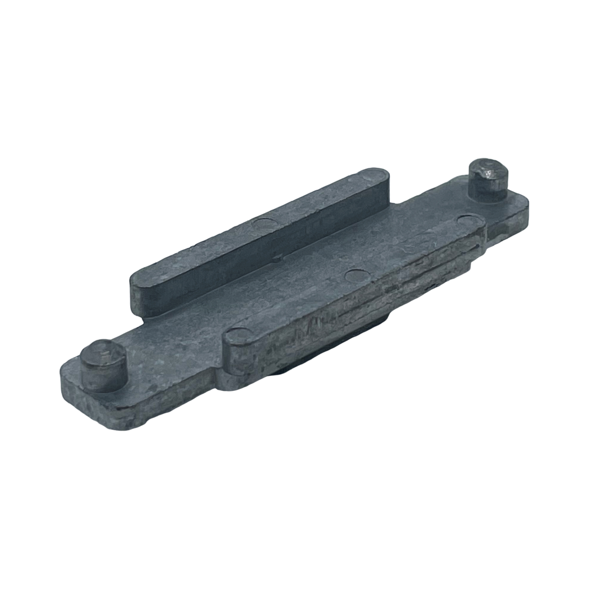 [BA] Hueck Hartmann Mitnehmer 2850-22 9023225, rail clamp, metallteil, geschlitzte basis, grau, kleine hardware