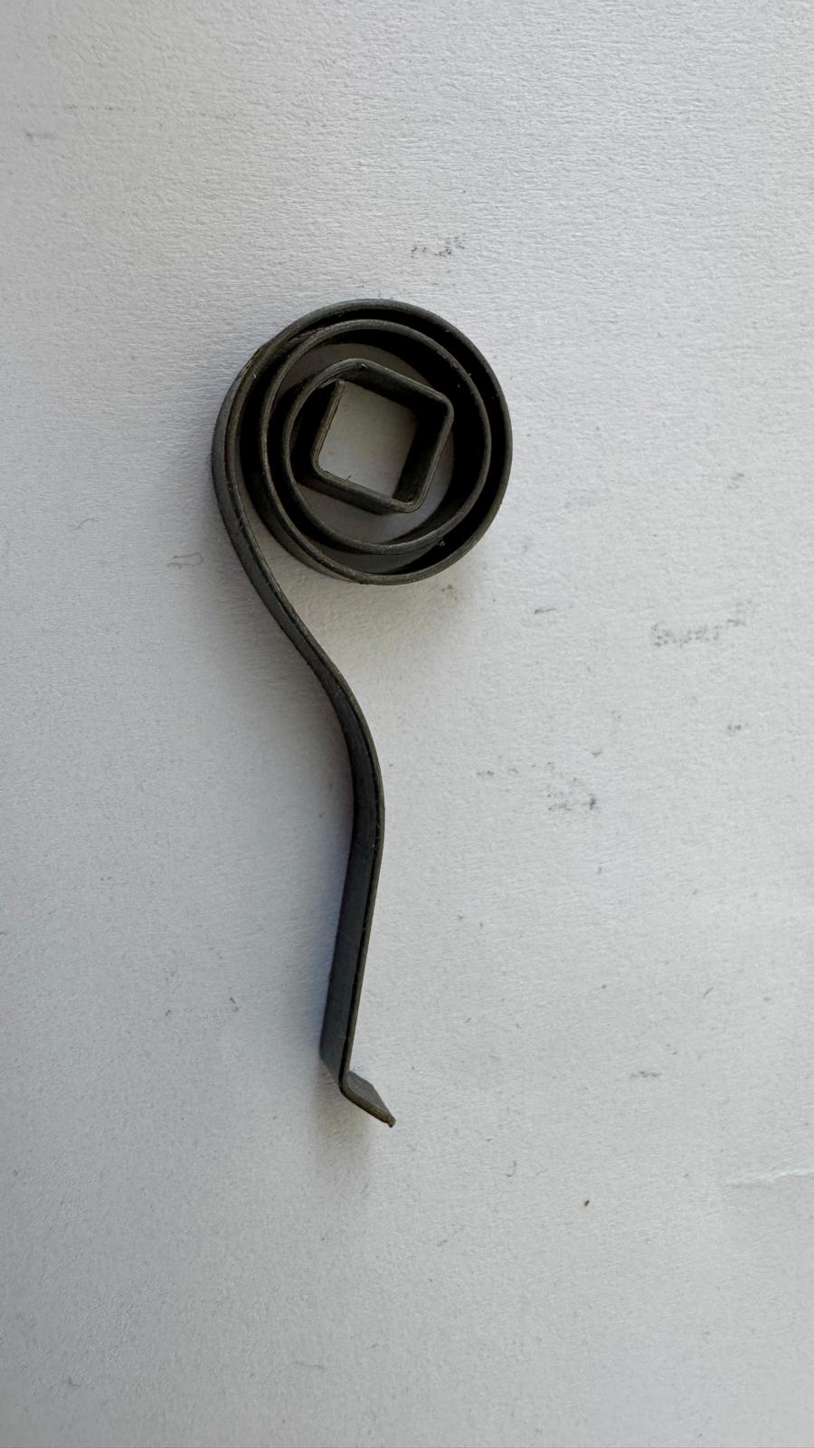 [BA] KFV 8092 / 8250 Flachfeder Ersatzteil für KFV Hauptschlosskästen / Mehrfachverriegelung, Gurtband, Spirale, Metall, Schwarz, Verstellbar