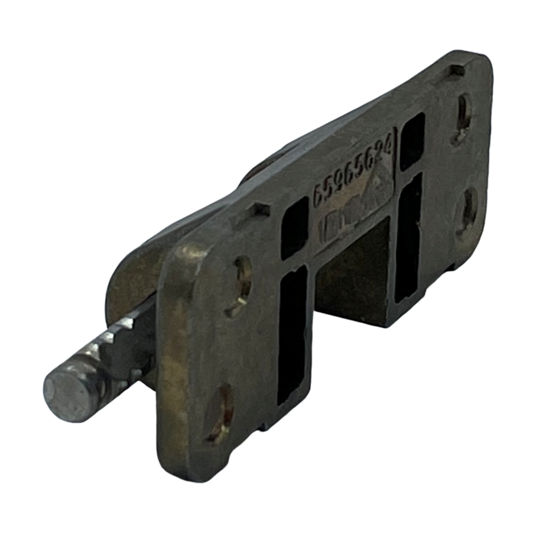 [BA] Roto Scherenlager 6596562400 57 x 20 mm Stift 36 mm, Terminal, Sicherung, Metallteil, Stiftanschluss, Industrieteil