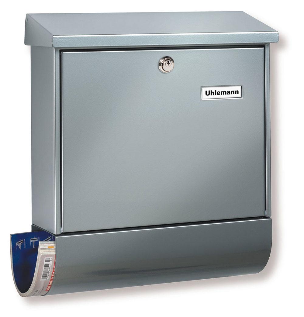 BURG-WÄCHTER Briefkasten "Set Vario 86720" Stahl weiß, Postfach