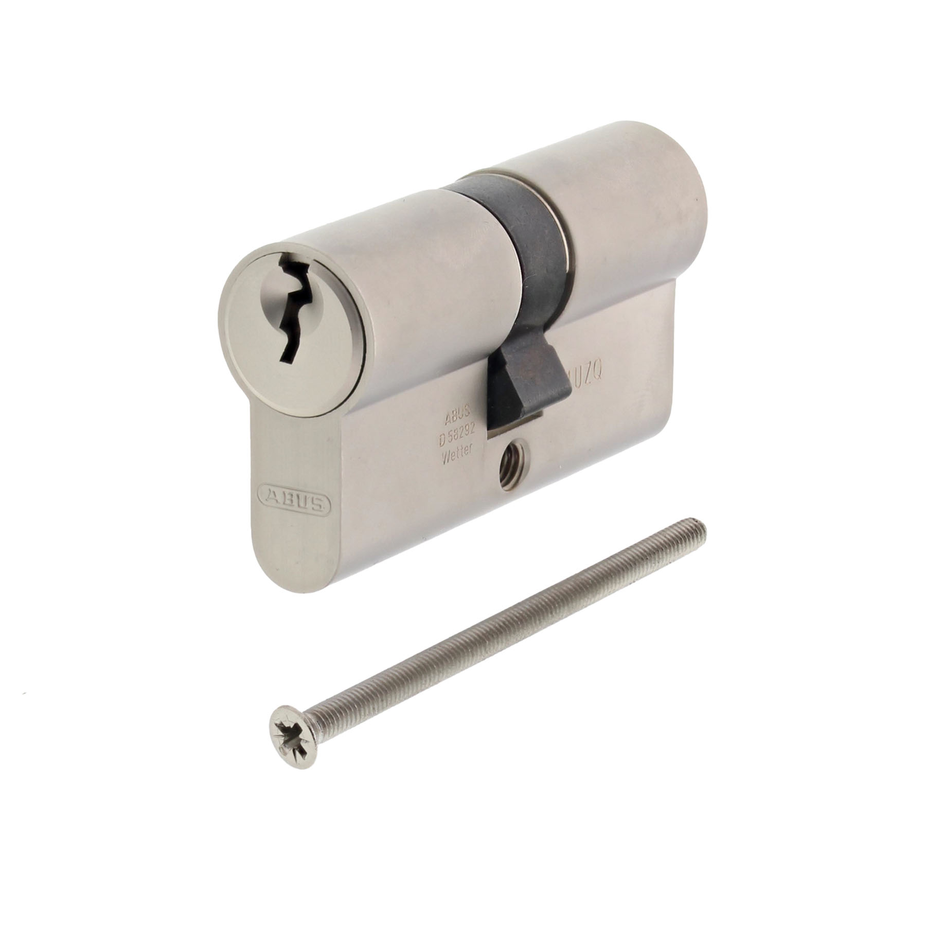 ABUS A93 Nachfertigung nach Code ohne Schlüssel Doppelzylinder 130/30 mm, Zylinderschloss, Schlosszylinder, Klemmzylinder, Stahlzylinder, Schraube, Zylinder-Schloss, Zylinder, Sicherheitsschloss, Türschloss, Schraube, Zylinderschloss, Türschloss, Sicherhe