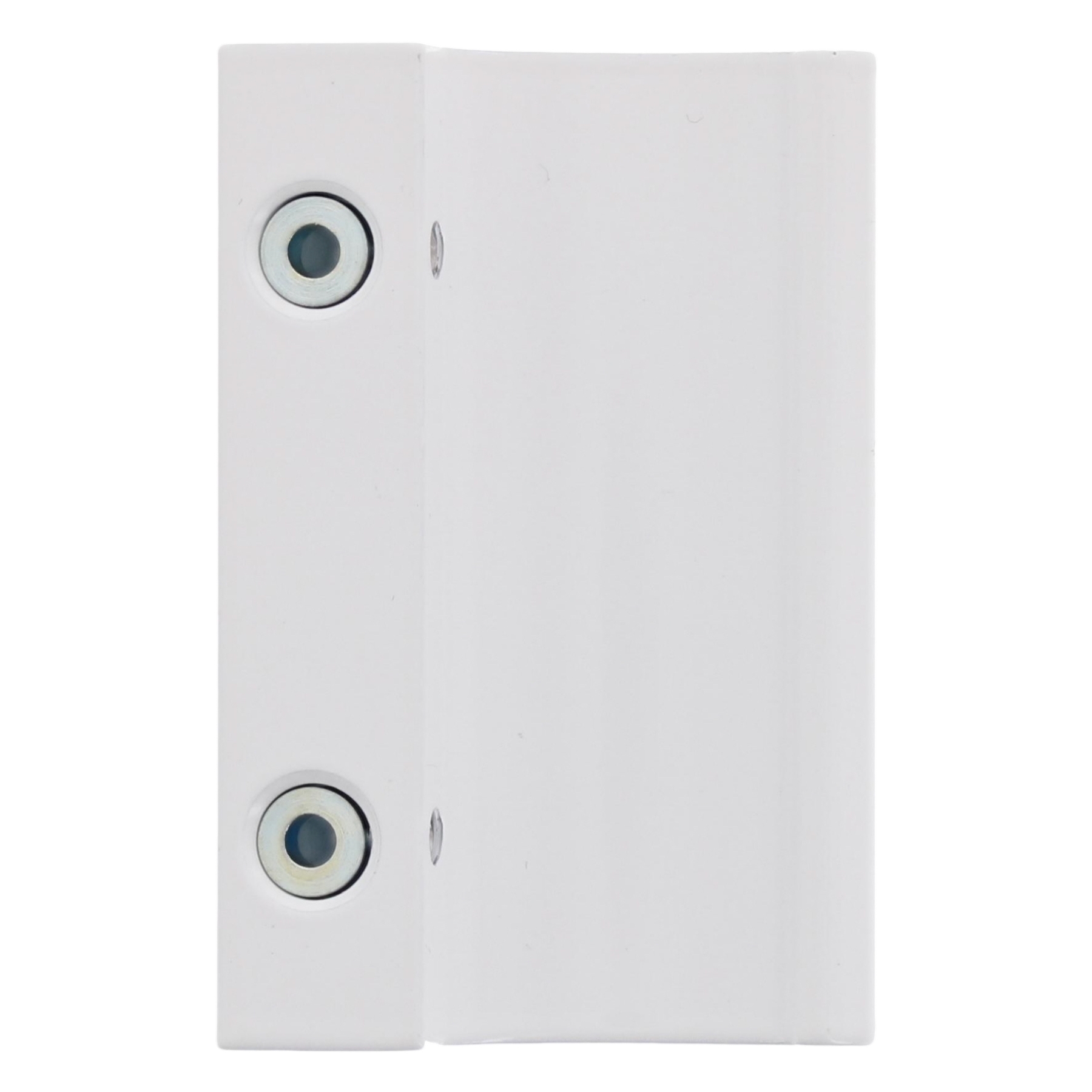 ToniTec® Balkontürgriff weiß Terrasentürgriff Aluminium 82x49x21mm mit Schrauben