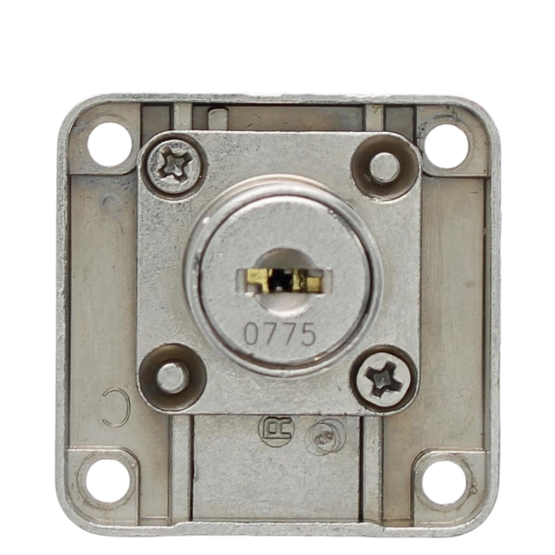 HÄFELE Zylinder Schloss Wechselkern universal 2 Schlüssel verschiedenschließend, Deadbolt, Schloss, Metallplatte, Zylinder, Schrauben