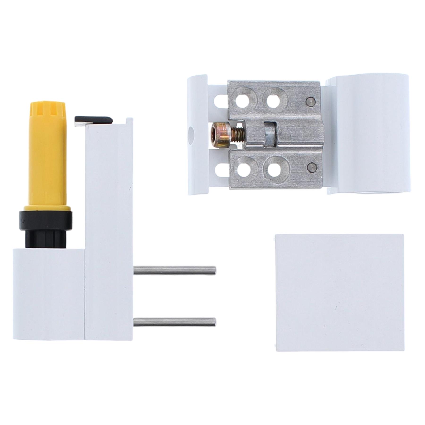 HAPS Türband P80 Flügelmaß 85 mm RAL 9016 Weiß 01A3000 00 46, Adapter, Elektronik