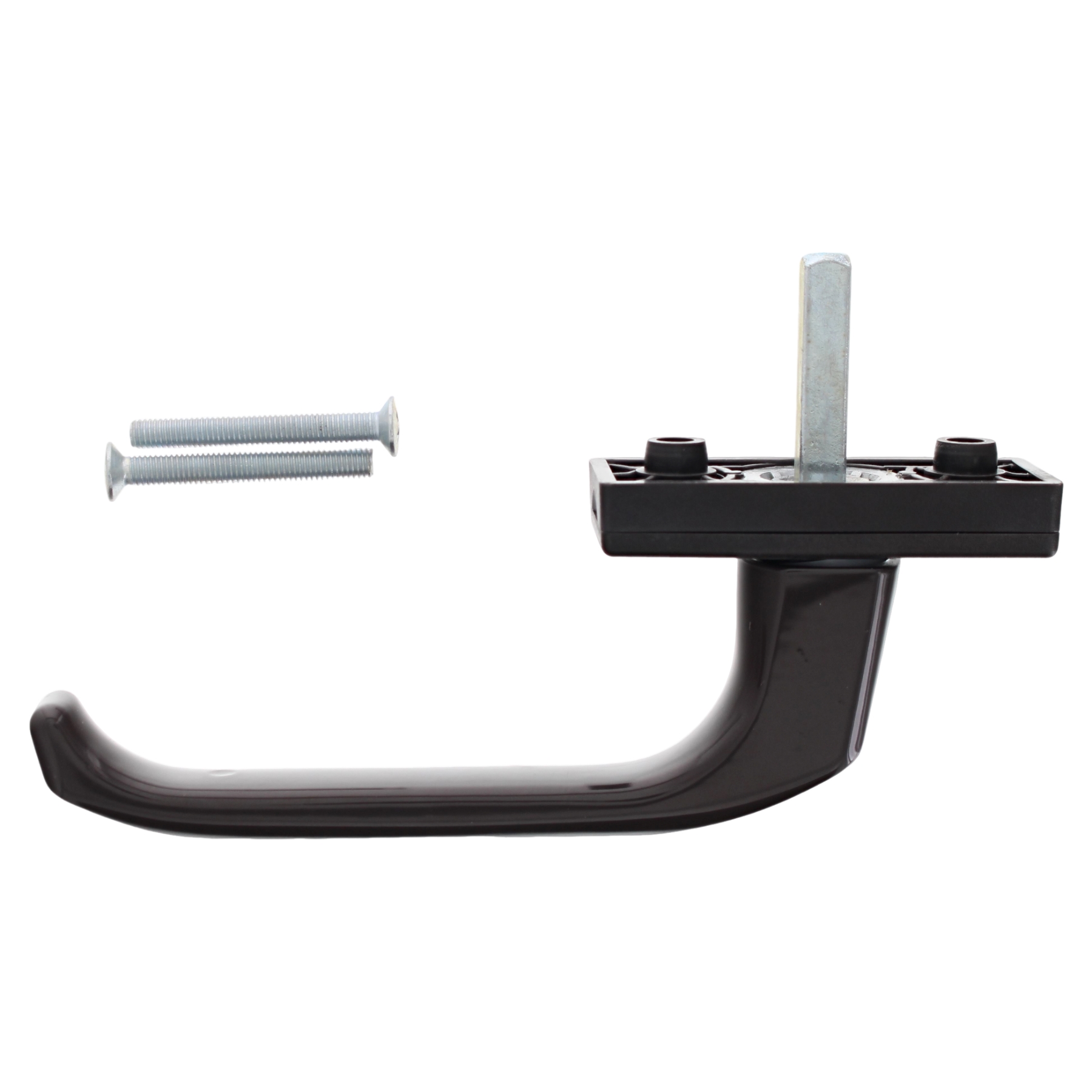 [BA] Hermo Fenstergriff 1747, Stftlänge 32 mm, Nocken 12 mm, schwarz, fahrradklingel, klingelhalter, griff, bolzen, schwarz