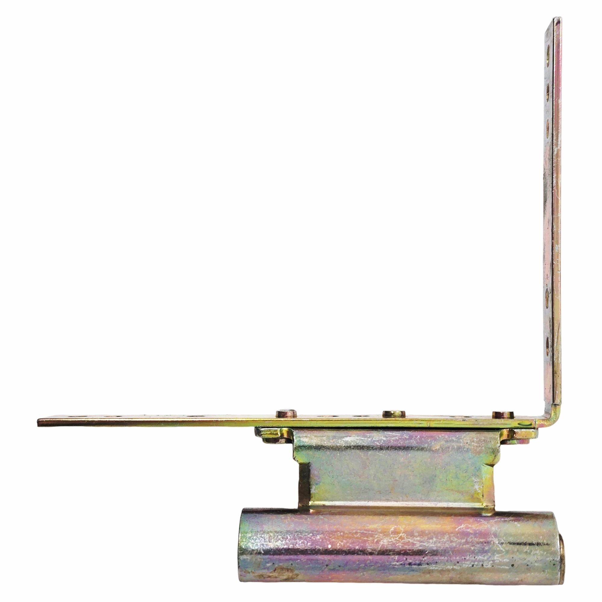 [BA] Aubi Ecklagerwinkel EW693-4L301, Schweißhalter, Metallhalter, Lackierter Metallrand, Flache Basis, Längsprofil