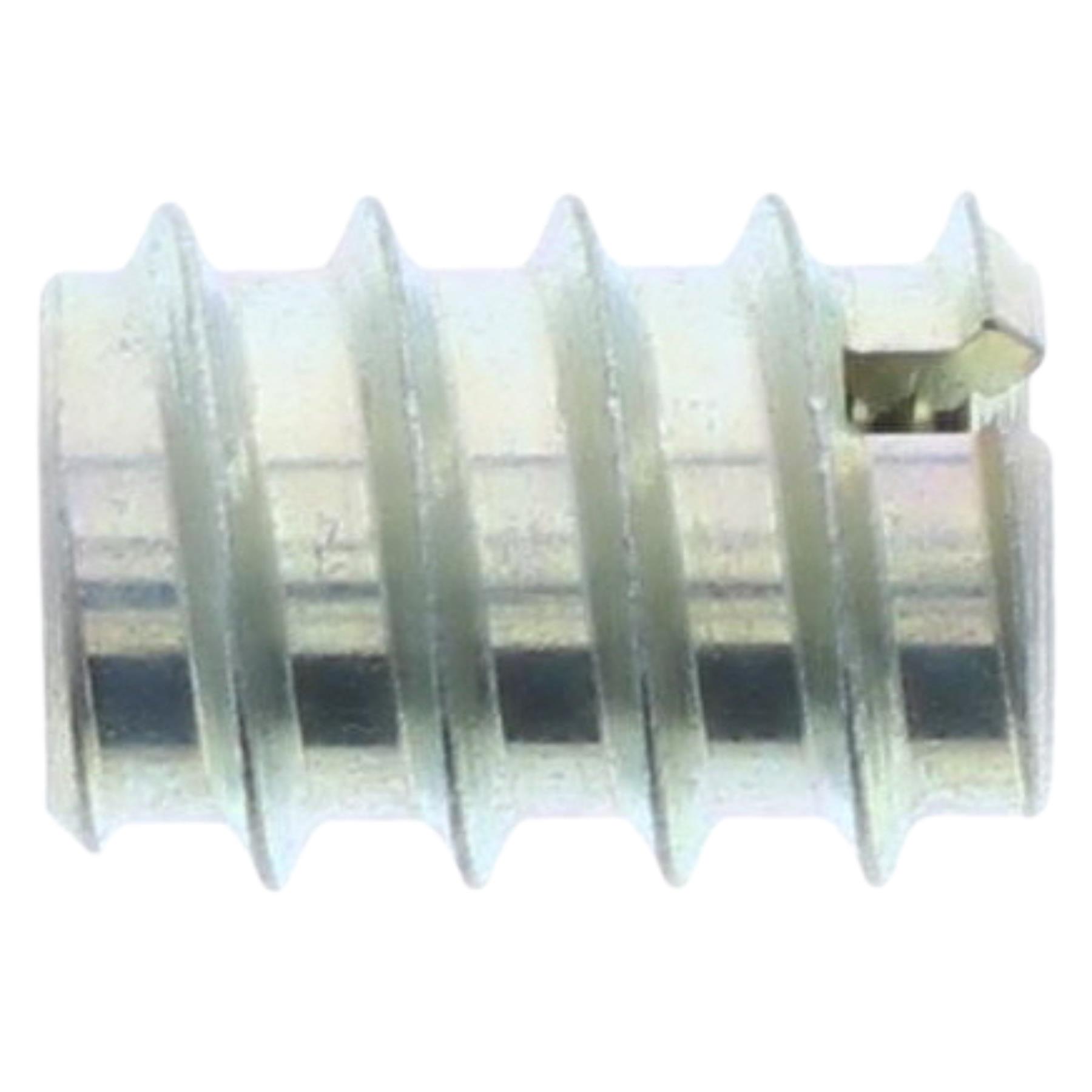 Rampa Muffe M8 Einschraubmutter Länge 20 mm Durchmesser 14 mm Stahl verzinkt, Maschine, Schraube
