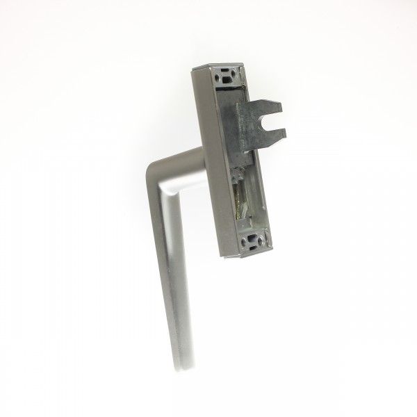 Getriebegriff Fenstergriff ALU-EV1 Aluminium Silber, Griff, Klammer