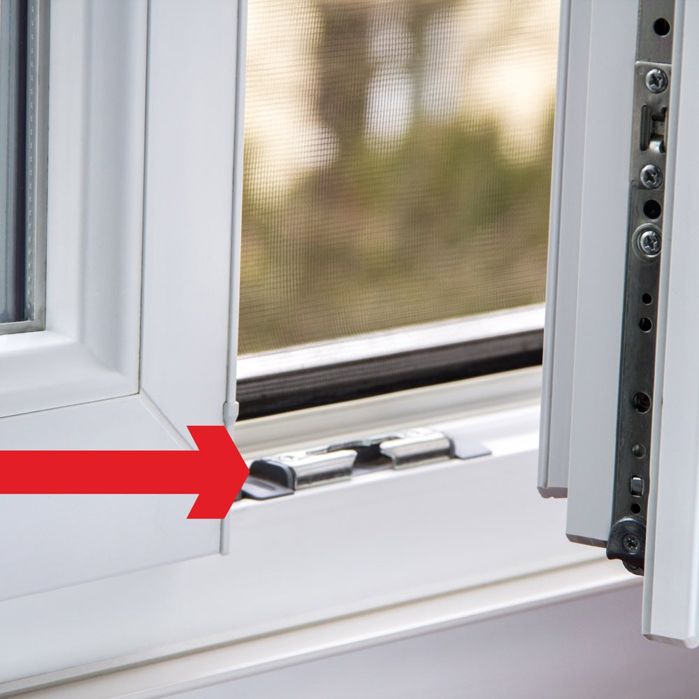 Fenster, Fensterbank, Tür