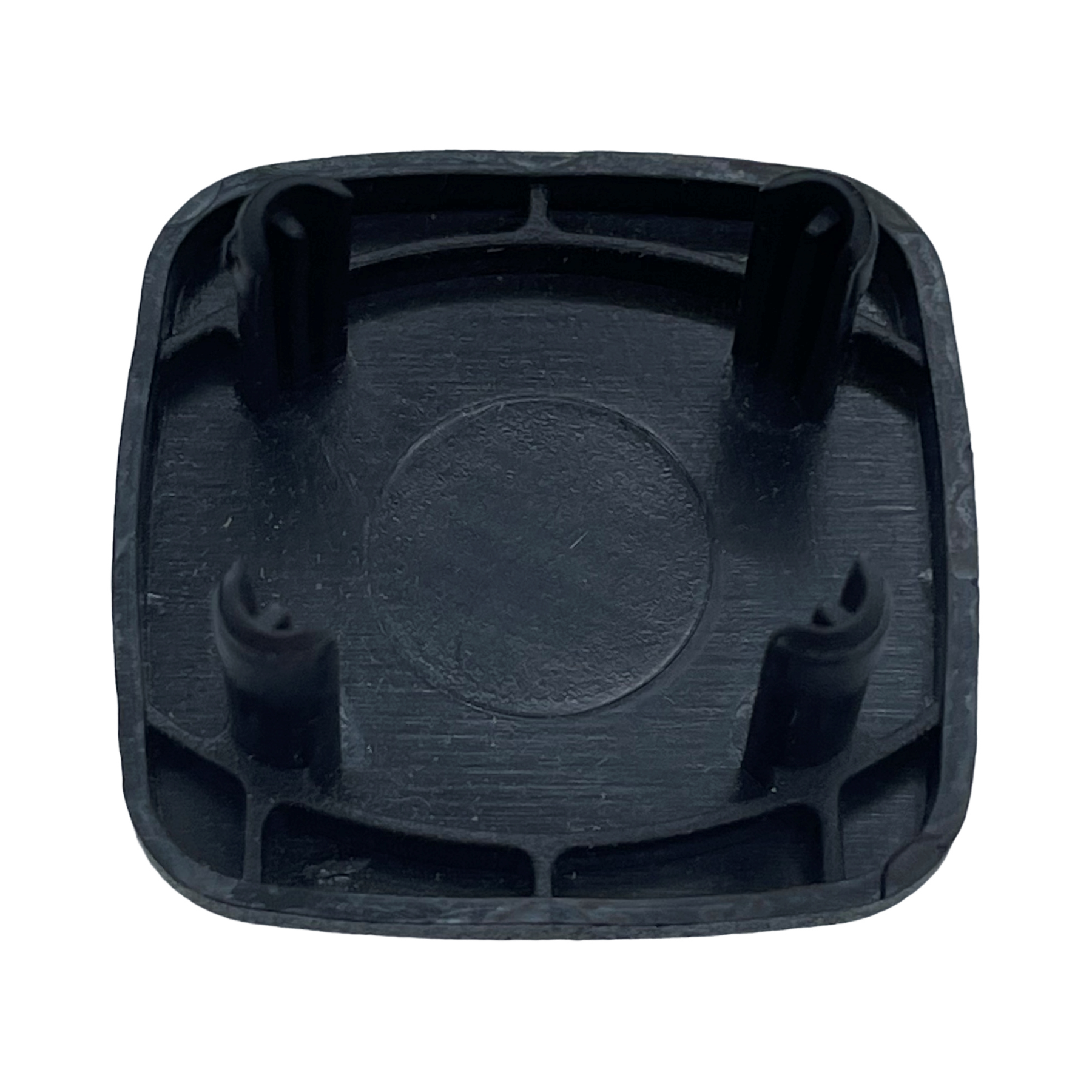 [BA] Dr. Hahn Türband 3 Bandkappe 28x28 mm obe schwarz, plastic cap, eckige form, schwarz, innere kavität, montagelaschen