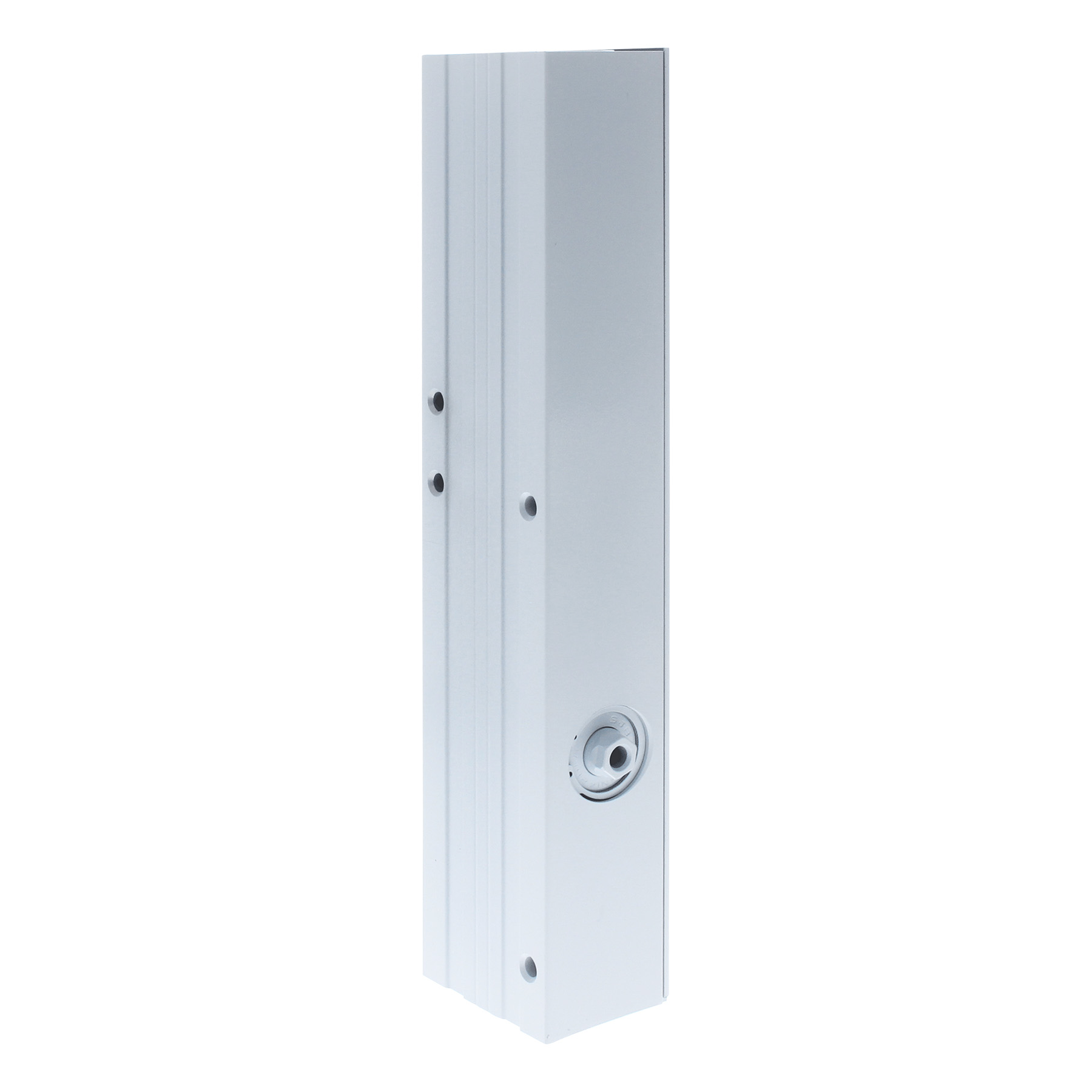 [B-WARE] GEZE Türschließer TS 5000 ohne Gleitschiene Gr. 2-6 Weiß, profil, schiene, aluminium, riemen?, loch?, profil, gleitschiene, aluminium, silber, bohrungen