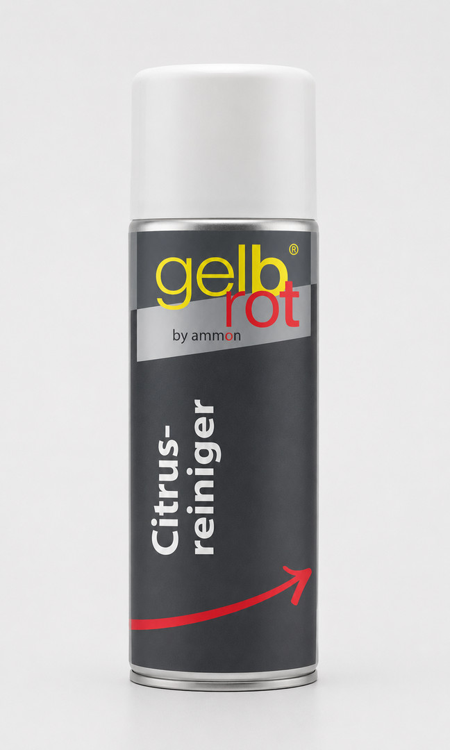 gelbrot® Citrusreiniger 400 ml – transparenter Sprayreiniger, spray, Luftspray, Zitrusduft, Citrus, Gehalt: Gelbrot