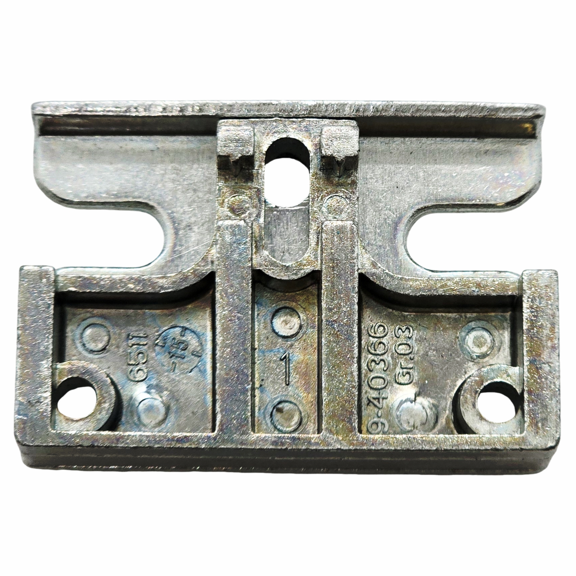 [BA] GU Sicherheitsschließblech 9-40366 Gr 03, Slot, Metallbauteil, Beschlag, Industriekomponente, Bearbeitetes Block