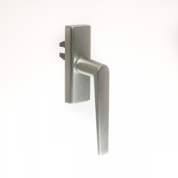 Getriebegriff Fenstergriff ALU-EV1 Aluminium Silber, Griff, Sinken, Waschbeckenhahn