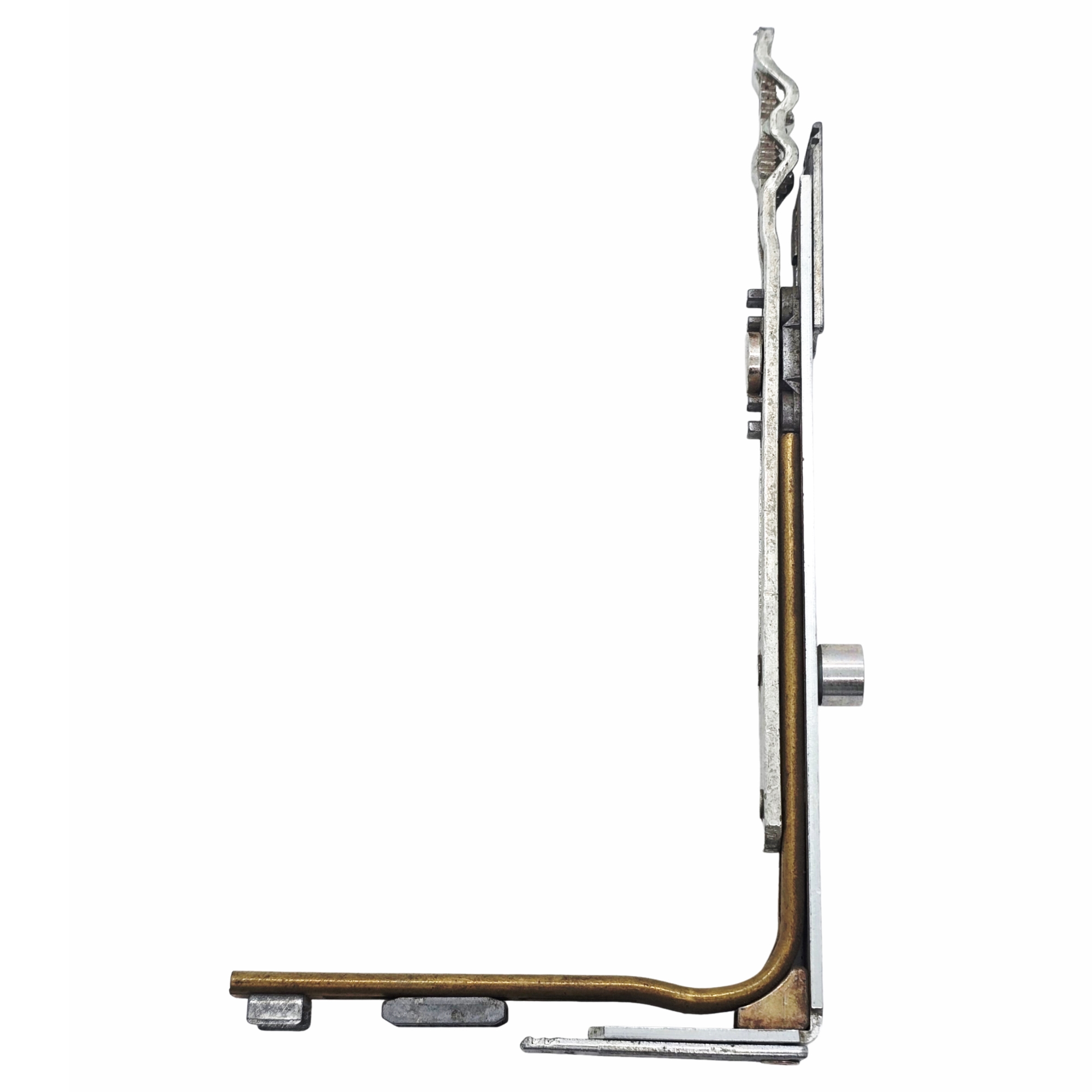 [BA] Aubi Eckumlenkung UK, Altteil, hardware, komponente, bauteil, messingrohr, metall