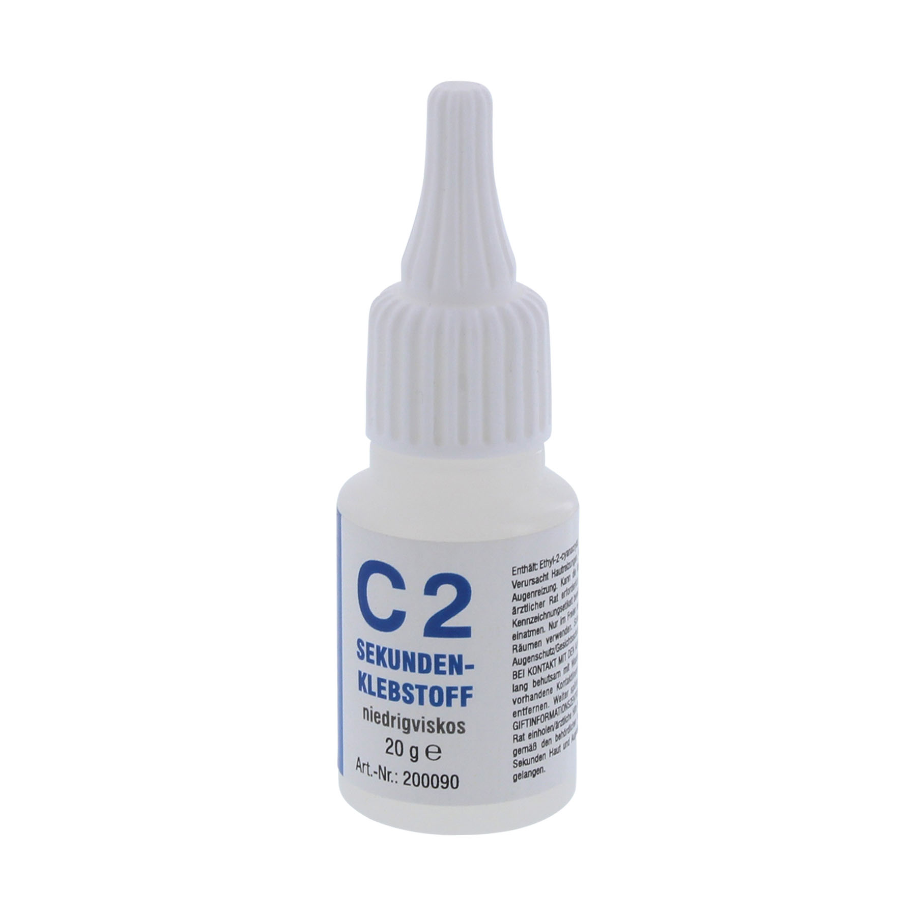 Fenoplast Sekunden-Klebstoff Sekundenkleber C2 20g, Flasche, Tintenflasche