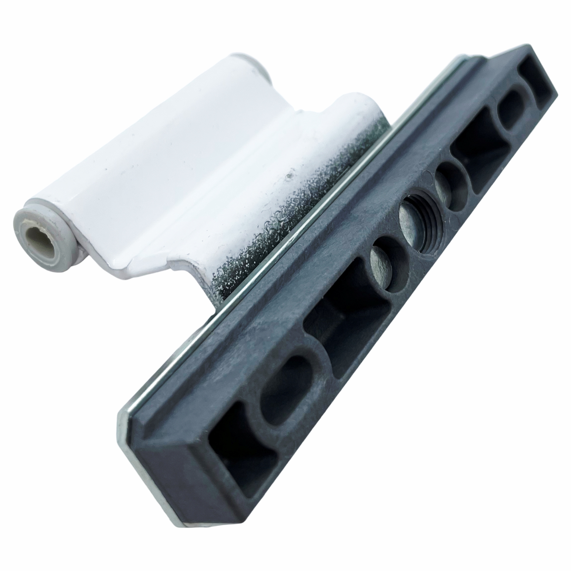 [DS] Siegenia Kippflügelband KF 12/20-13 RAL 9016 weiß TBKF6050-104053, 滑, 塑料, 滚轮, 机构, 安装