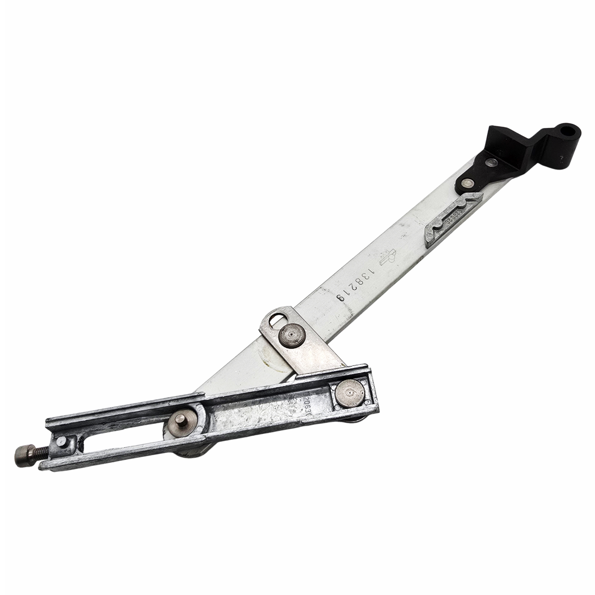 [BA] Hueck Hartmann Schere 138219 braun links 020820 020630, Halterung, Konstruktion, Metall, Schraubvorrichtung, Linearführung