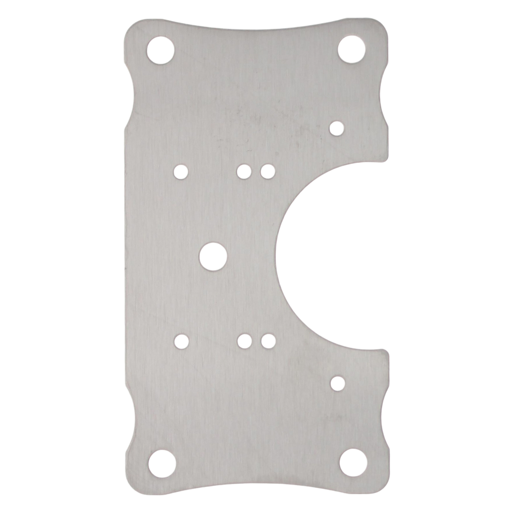 FEPS Trim Reparaturblech Möbelscharnier FE-RB001 edelstahl U-Form, Plate, Metallplatte, Bohrmuster, Dichtungslager, Bearbeitungsteil