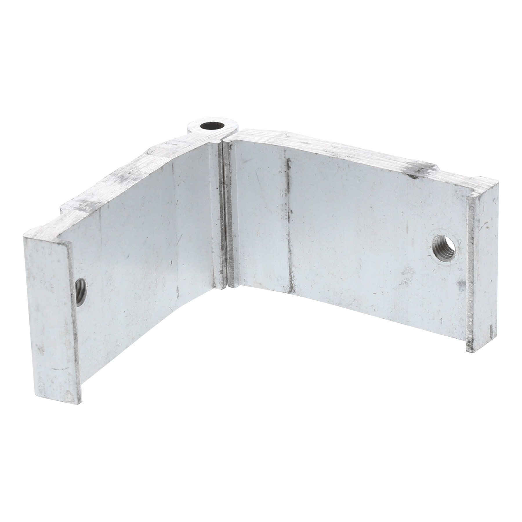 HUECK HARTMANN Eckwinkel, verstellbar 200950, metallischerScharnier, Winkelblech, Aluminium, BearbeitetesTeil, Durchlochung