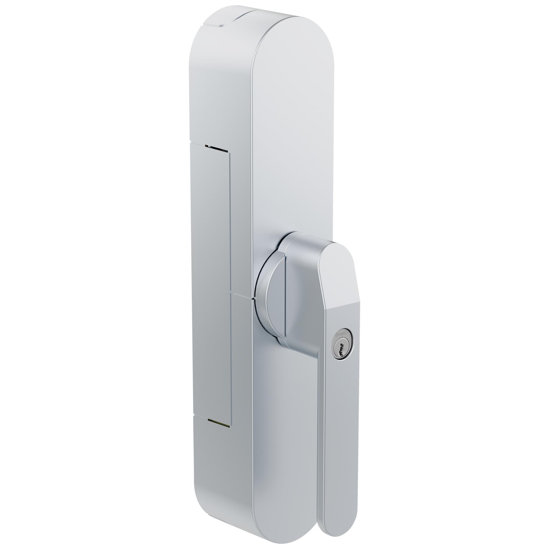 ABUS WINTECTO One Terrassentür Fensterantrieb FCA4100 AL0125 Bluetooth silber, Griff, Postfach