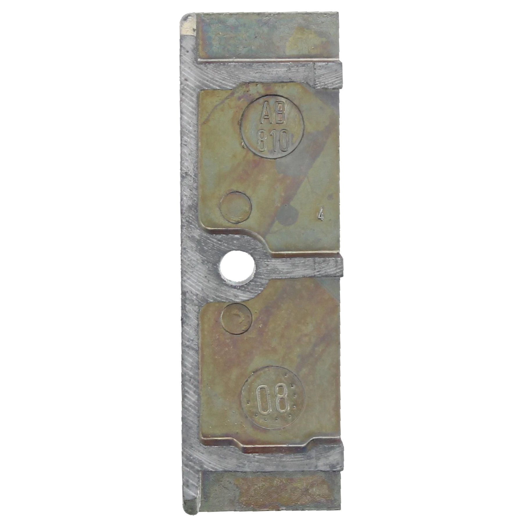 AUBI Auflaufbock 0230 galvanisiert 61 x 19 mm AB 810 SIEGENIA-AUBI Auflaufbock