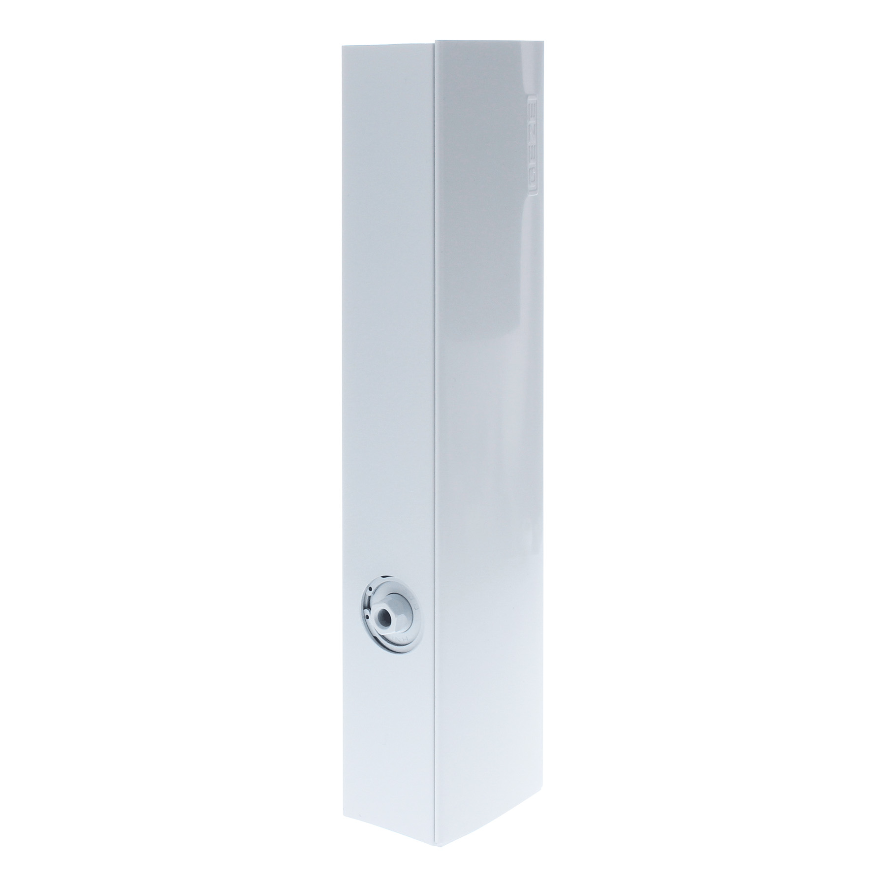 [B-WARE] GEZE Türschließer TS 5000 ohne Gleitschiene Gr. 2-6 Weiß,  pedestal, silber, Säule, Verschlussmechanismus, metallisch, left-right binder, weißer Ordner, Ringmechanismus, vertikaler Ordner, Dokumentordner