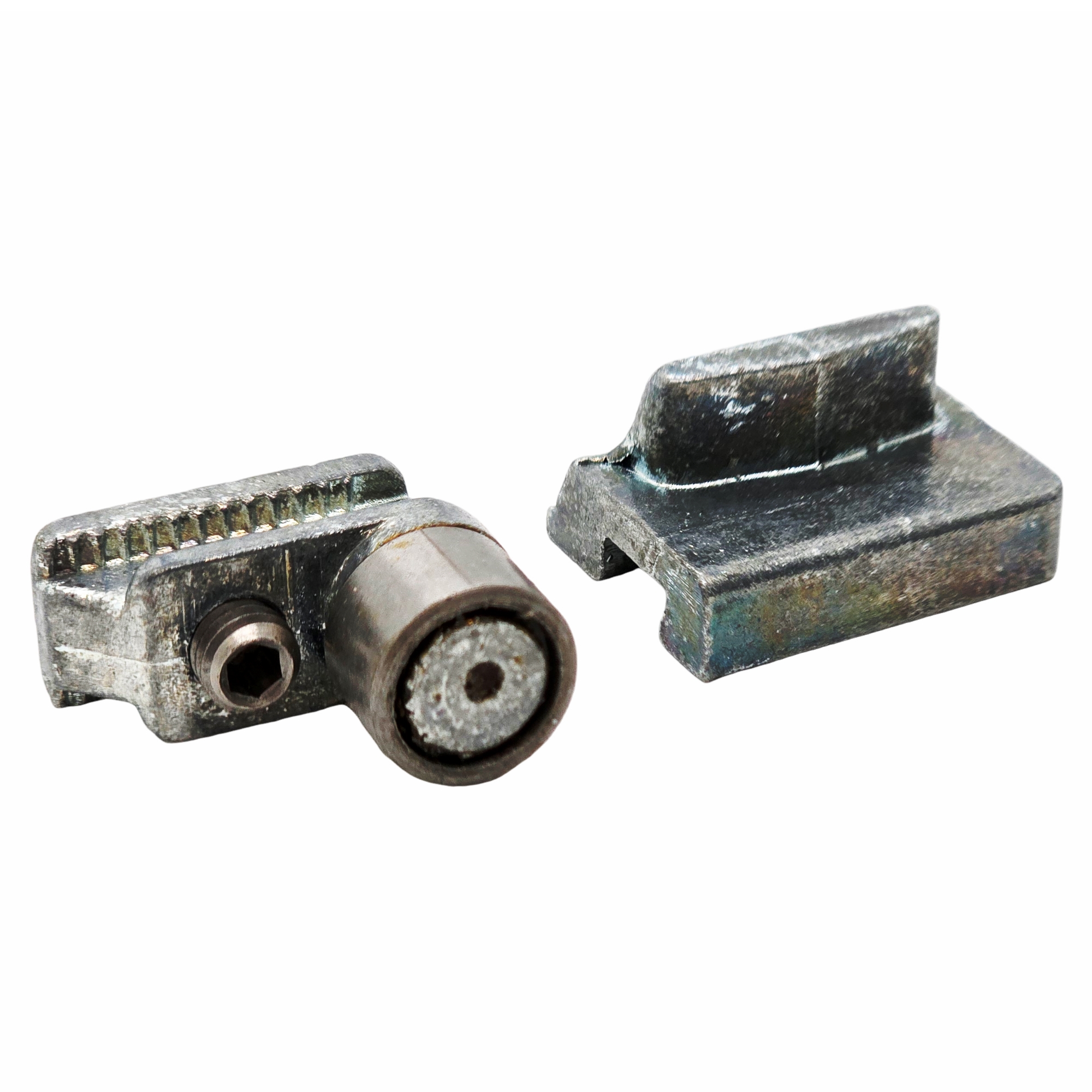 Hueck Hartmann Verriegelung E 2803, DVI-D Stecker, HDMI Adapter, Metallisch, Rostig, Miniaturkomponente
