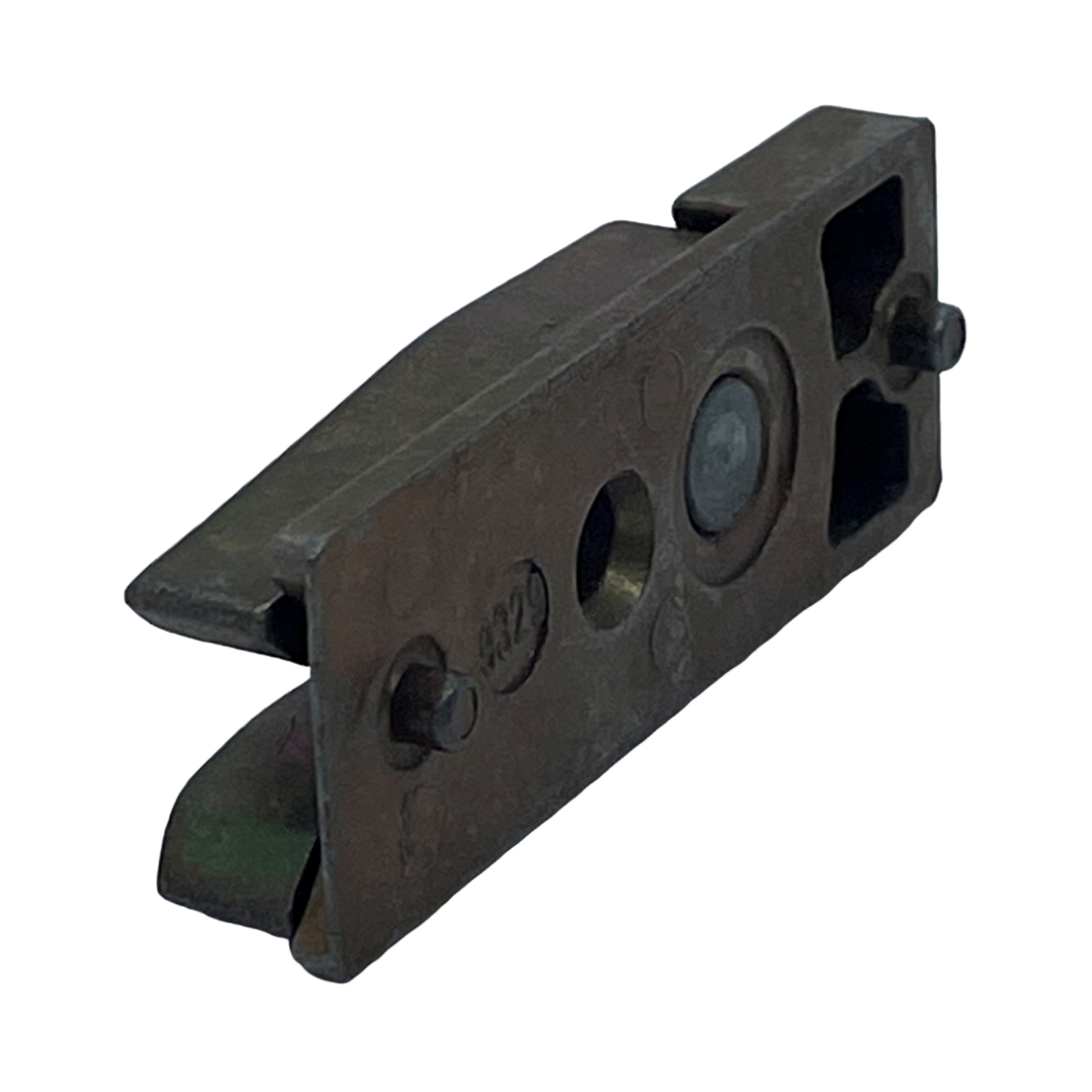 [BA] Roto Centro 100 Schließstück 5/6,5/16 verstellbar M331A32,  rail block, metallteil, braun, loch, schraubenloch
