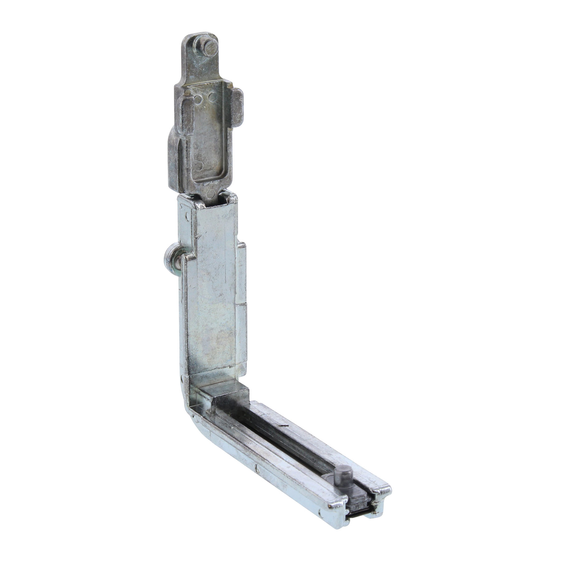 Notter Eckumlenkung 7 01 0010 02000, Stahlhaken, Montagehalter, Lagerungsschiene, Metallbauteil, Scharnier-/Schubkonstruktion