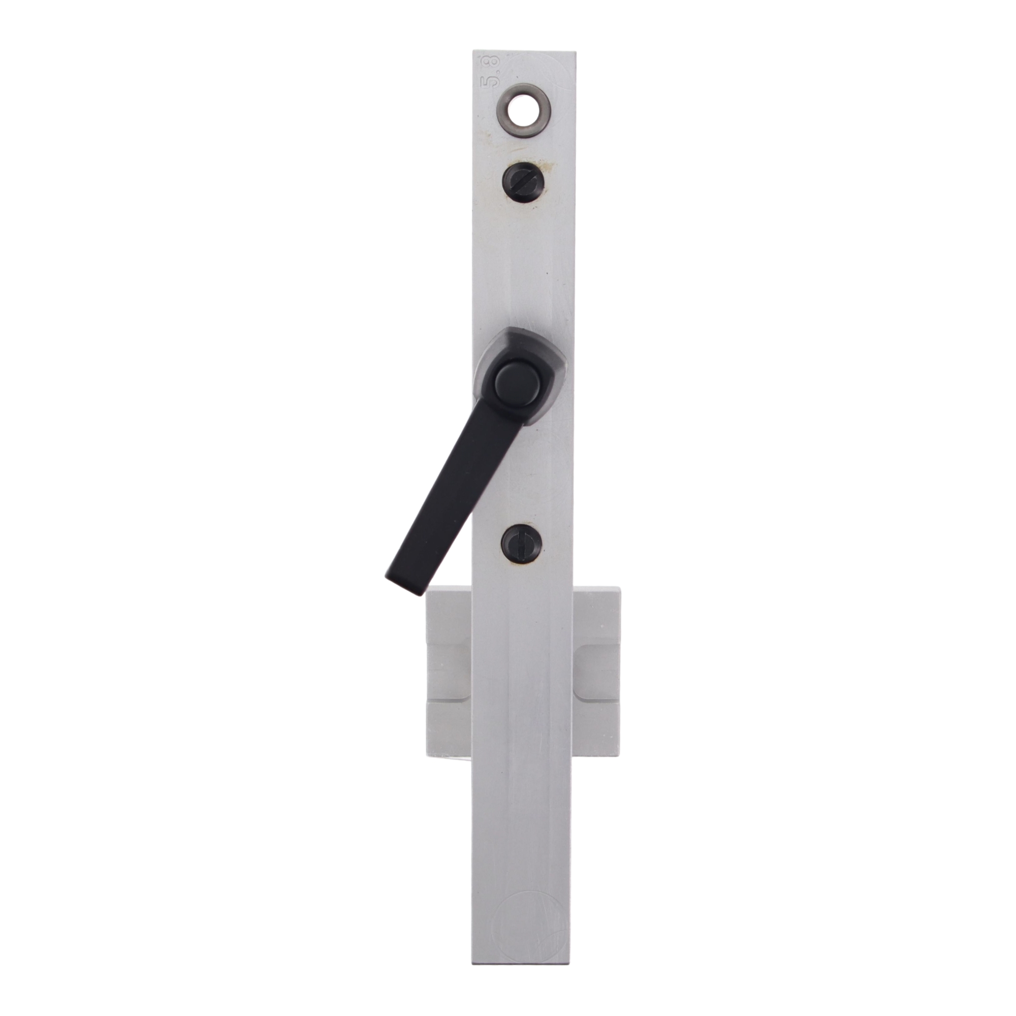 [BA] Hueck Hartmann Bohrschablone verstellb. Eckwinkel Flügel 07 605 0, Hebel, Befestigung, Metall, Aluminium, Scharnier