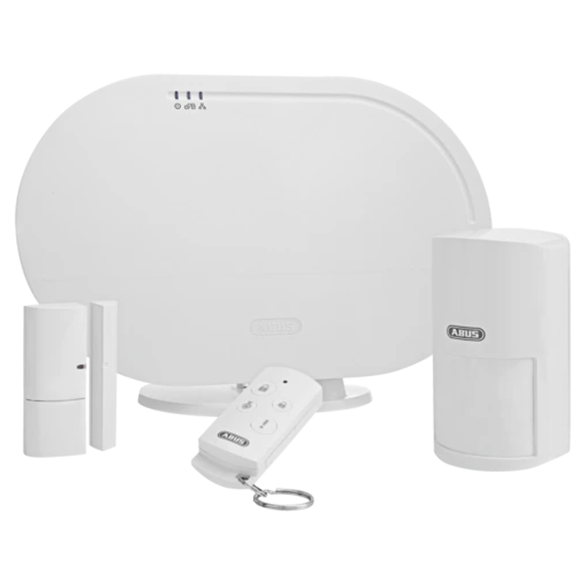 ABUS FUAA35001A Smartvest Basisset, Toilet, Sitz, Sensor, abnehmbar, Fernbedienung