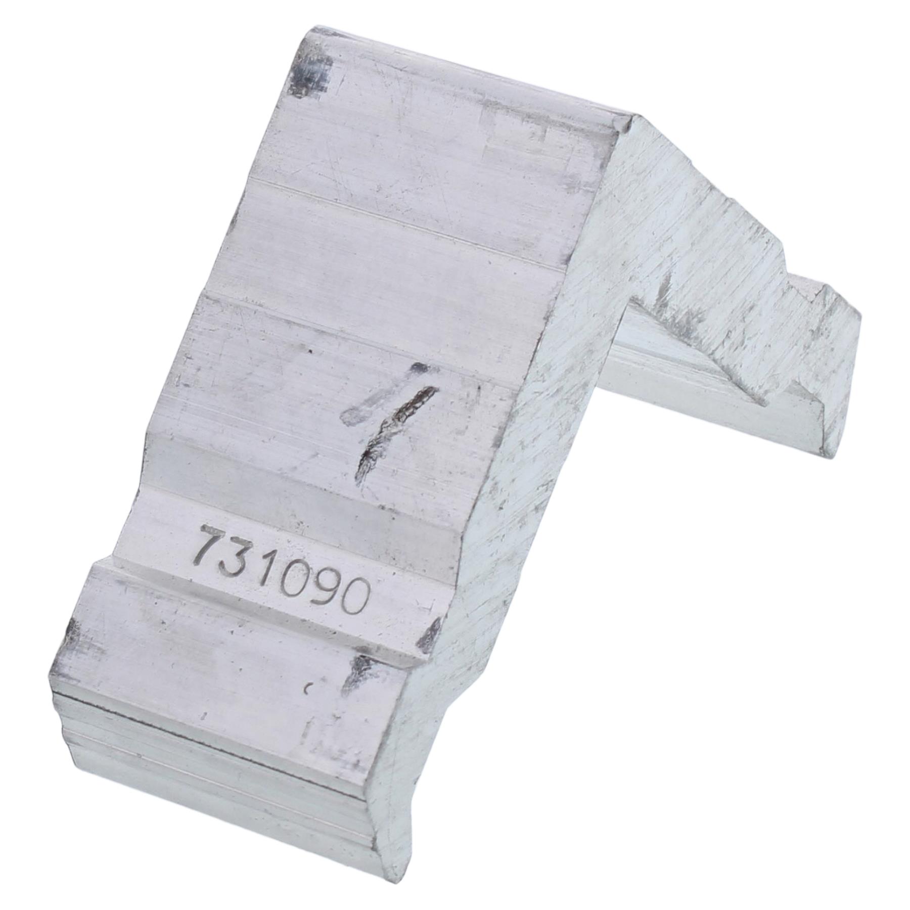 HUECK HARTMANN 66 x 31 x 8 mm Eckwinkel ''Pressta'' 731090, Postfach