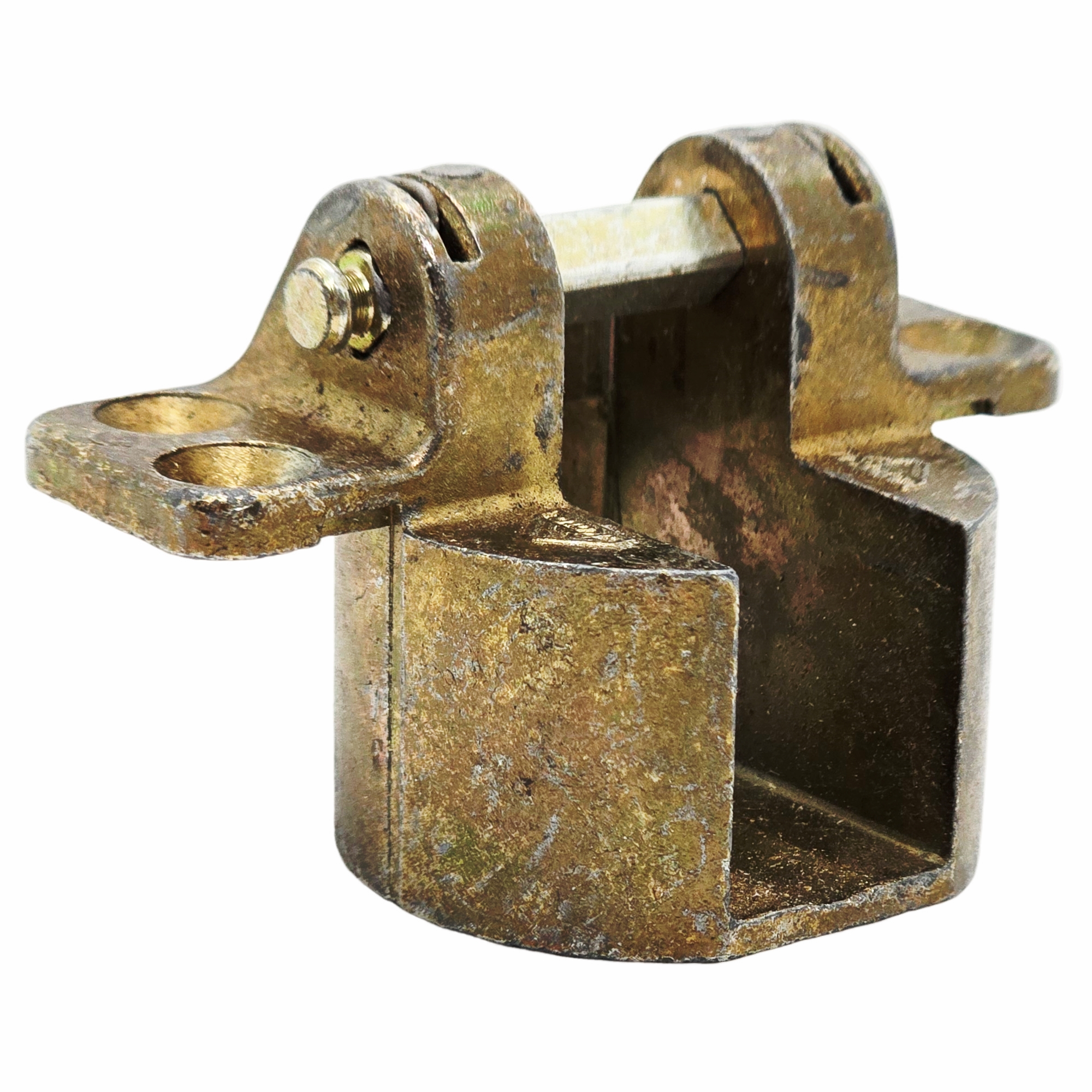 [BA] Roto Centro Axerlager, für 4 und 12mm Falzluft, Topf, M490B15007, Halterung, Scharnier, Metallteil, Rustik, Hakenhalter