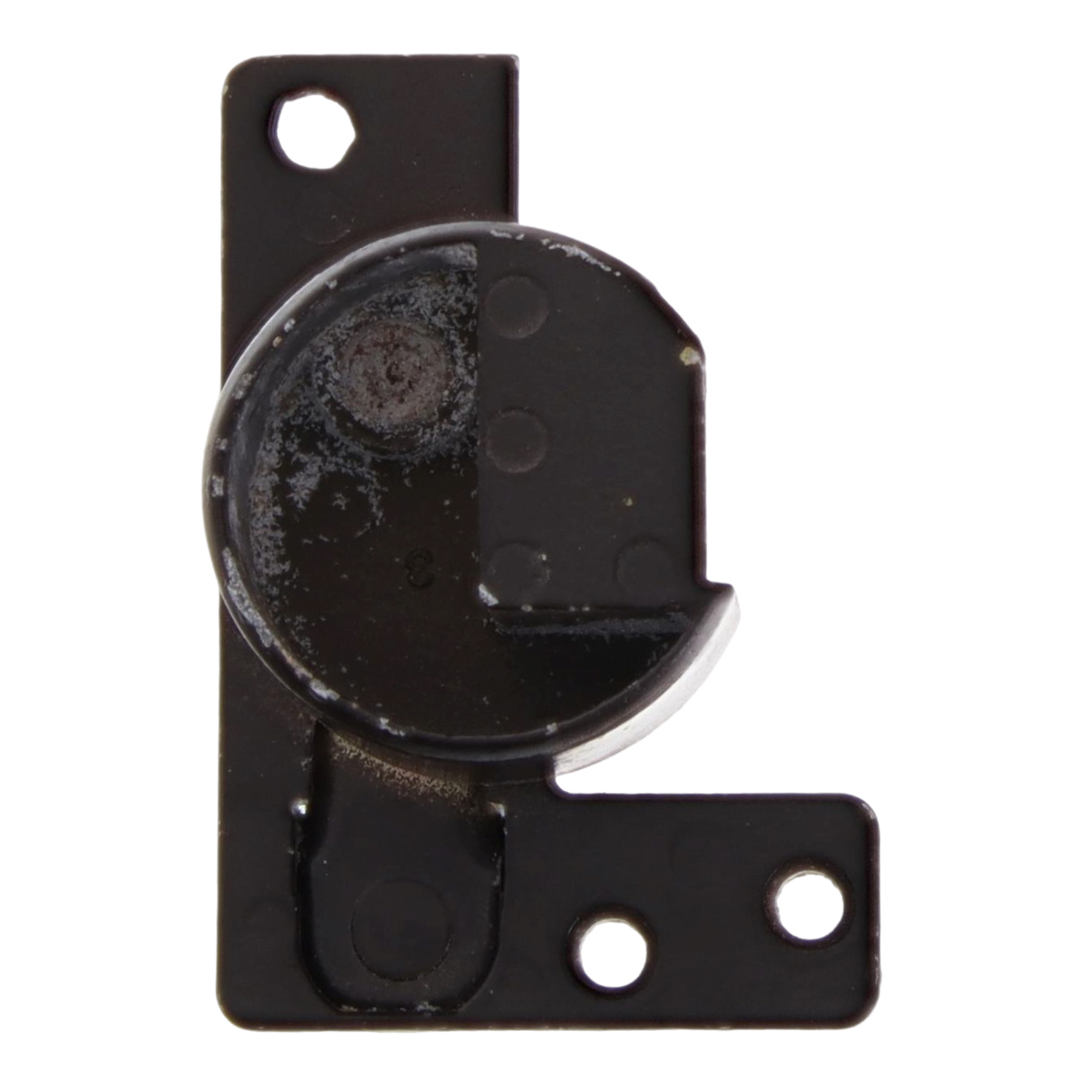 [BA] Winkhaus Ecklager ET11 18 mm Überschlag rechts braun, Scharnier, Griff, Metall, Schwarz, Lagerung