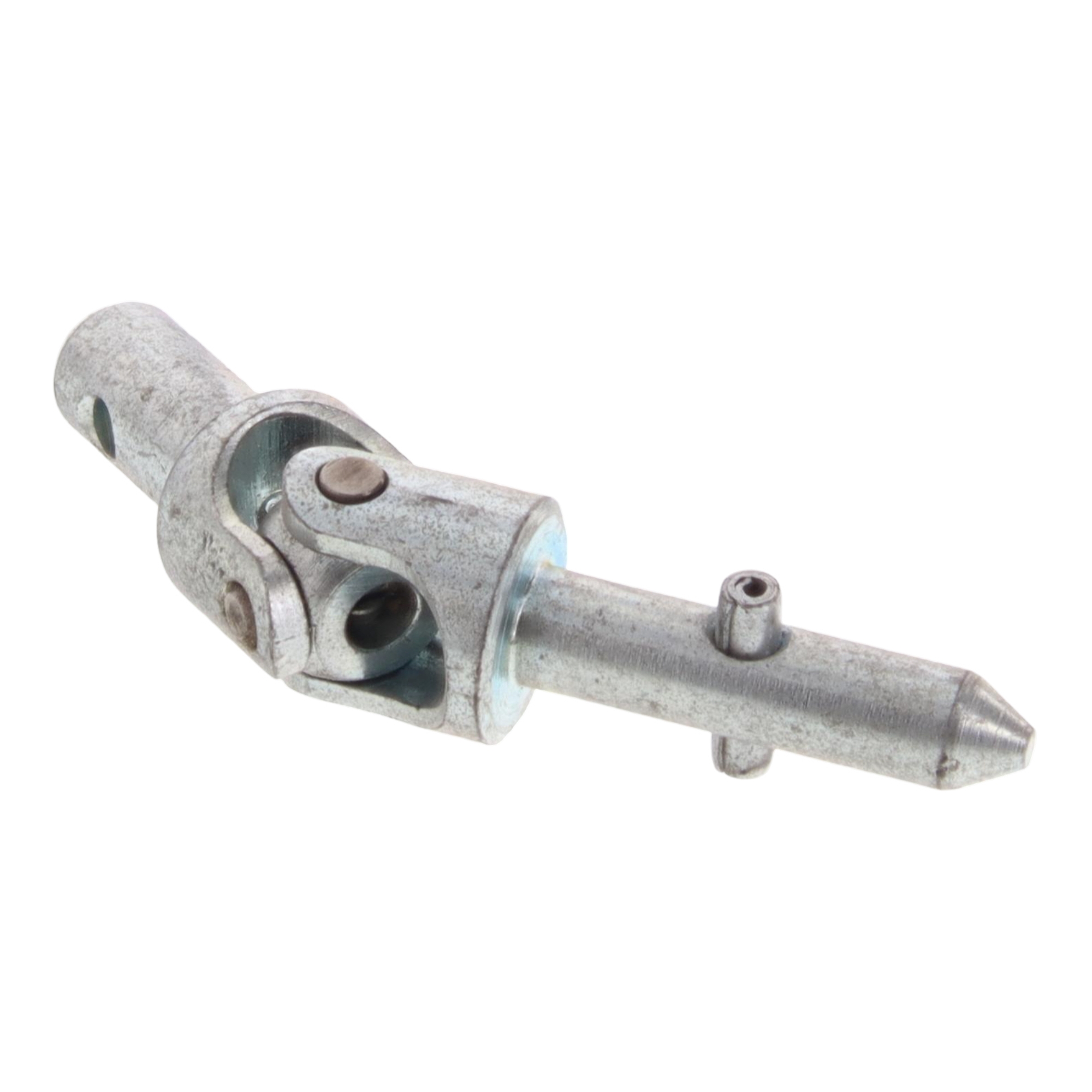 HAUTAU Kreuzgelenk 8/10 mit Stift glanzverzinkt ( ohne Spiralspannstift ) Nr. 108347, lenkung, stasverbinder, gelenk, metall, mechanisches bauteil