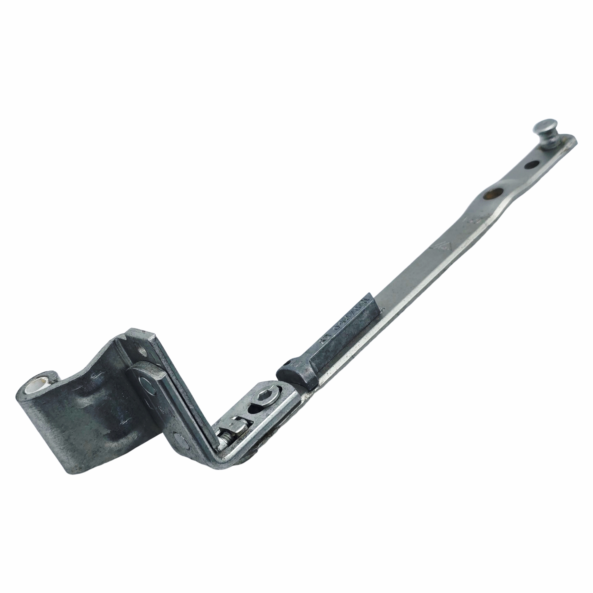 [BA] Axerarm E5 12/18-13 Länge 150 mm links, Scharniere, Kabinett-Scharniere, Metall-Scharniere, Verstellbare Scharniere, Türbeschlag