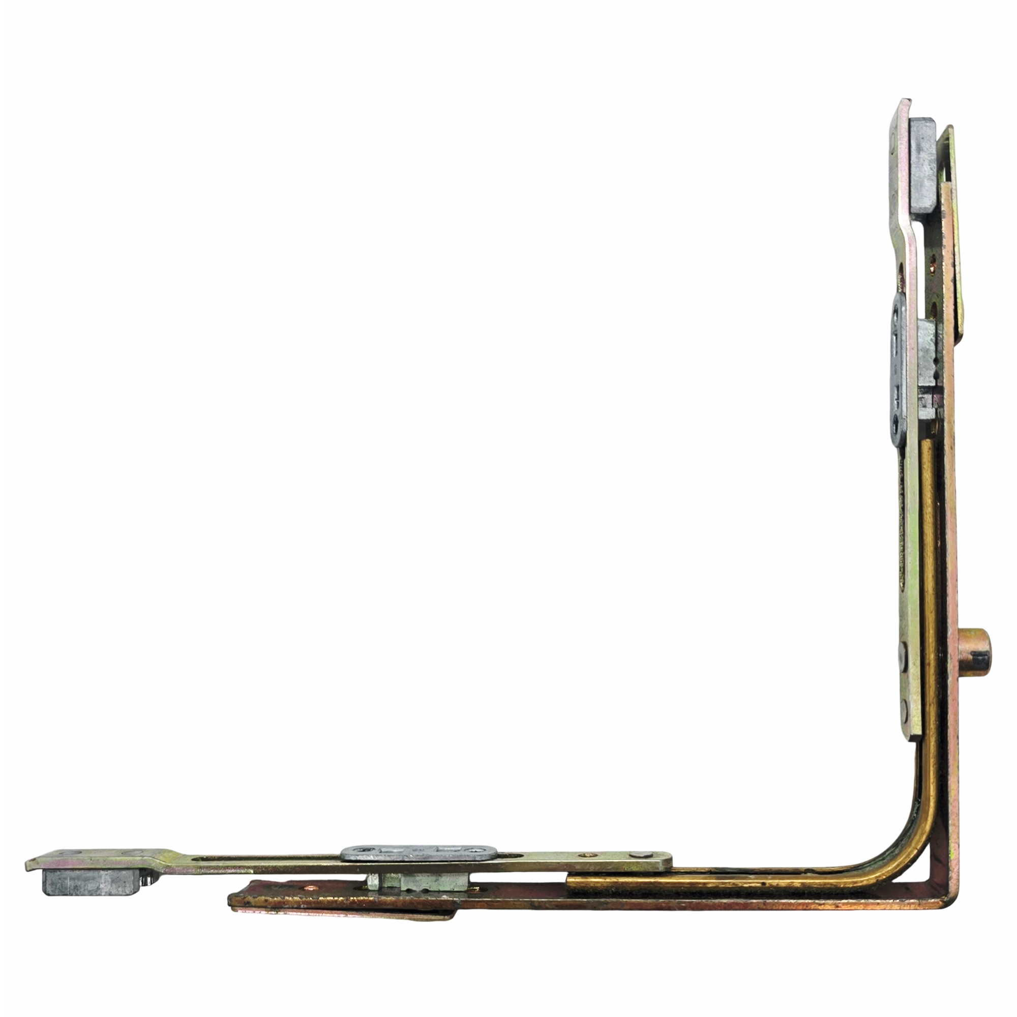 [BA] GU Eckumlenkung UF8-874 mit Rollzapfen, Hardware, Metallischer Halter, L-Bügel, Befestigungsmaterial, Industriell Komponente