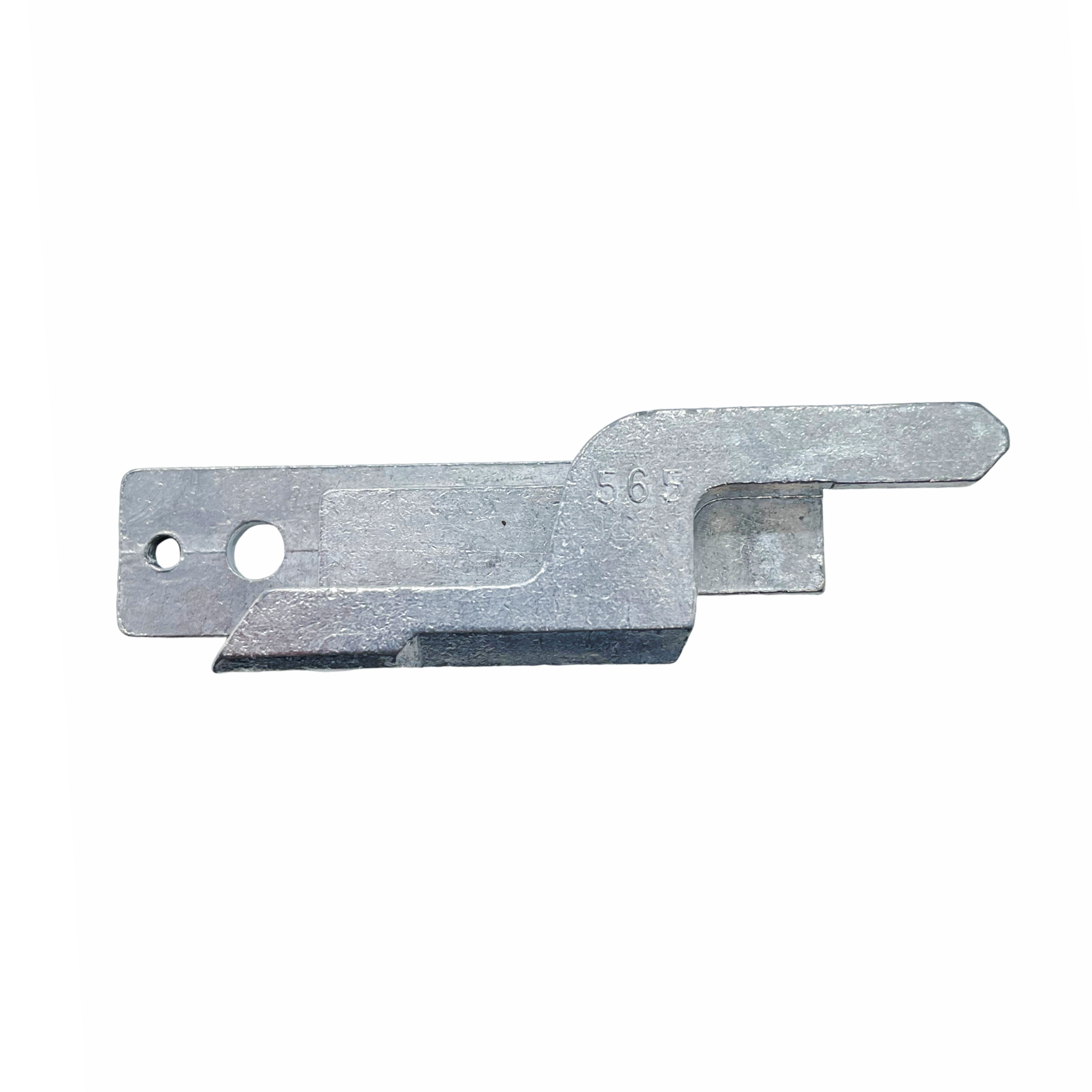 [BA] Hueck Hartmann E2000 Zweitschere E 2831 R rechts, Metallteil, Metallriegel,  gestanztes Metallteil, Industrieller Bestandteil, Silberfarbene Oberfläche