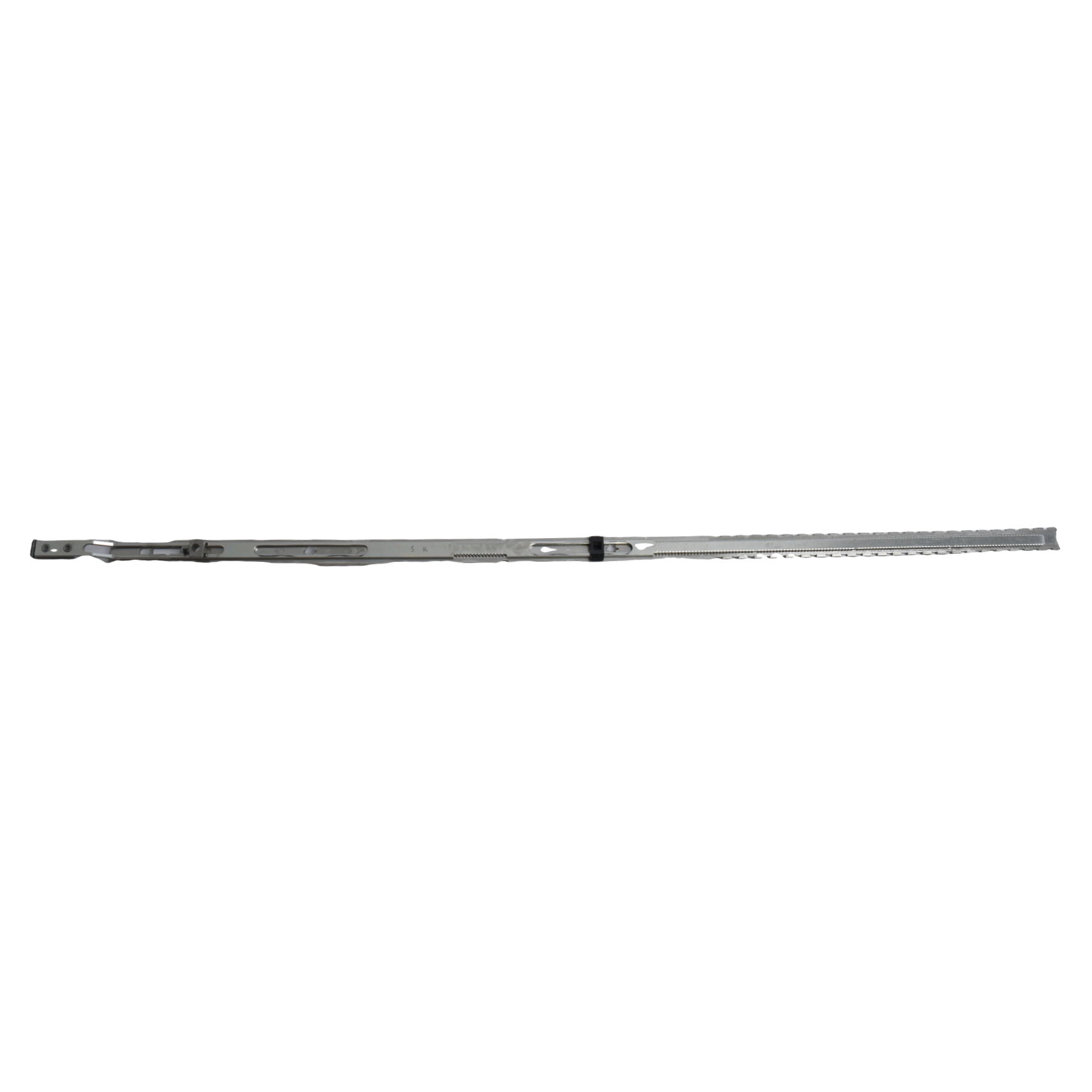 MACO Verlängerungsriegel IS 600 silber ablängbar auf 400 / 250 mm mit 1 i.S., Schwert, Waffe, Schlagstock, Stock