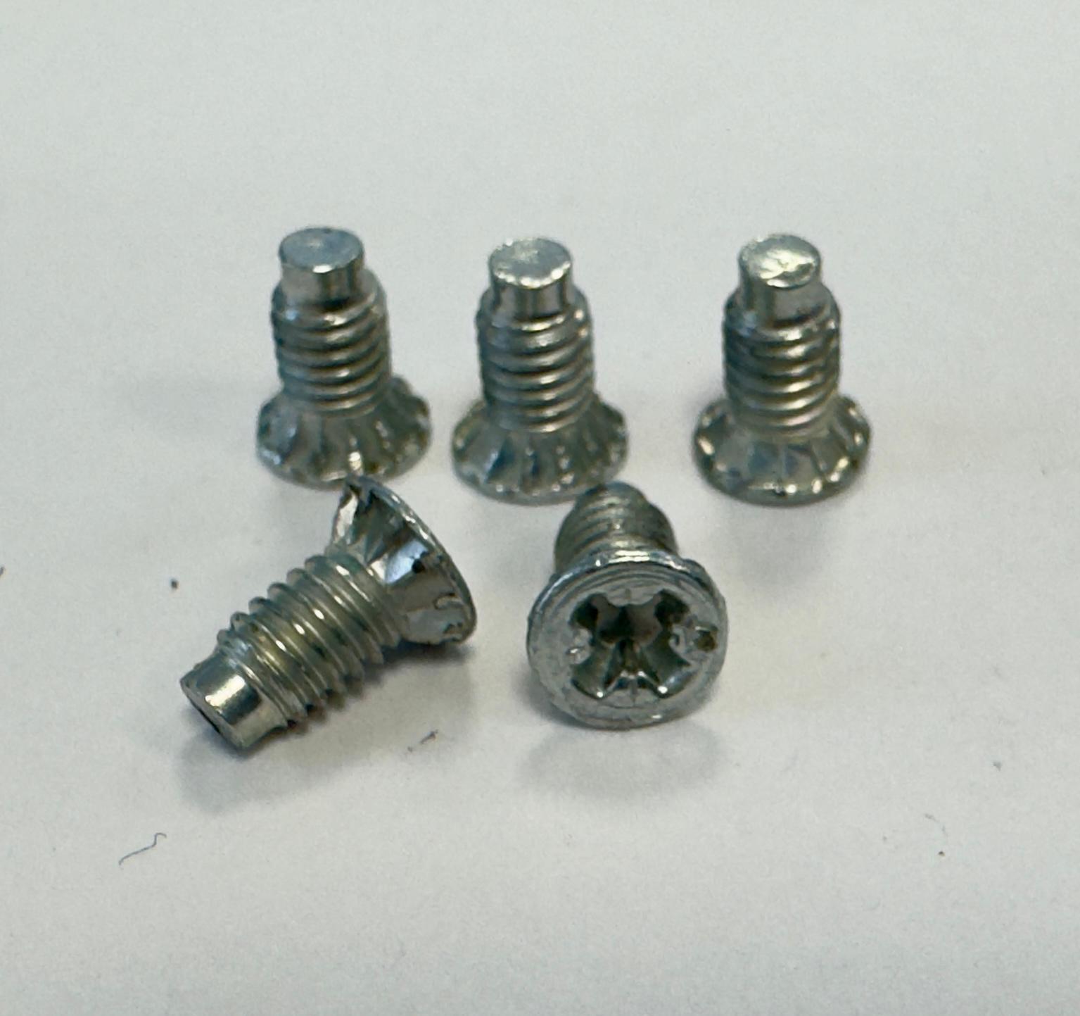 [BA] KFV Schraubenset Schlosskasten (5 Stück), schraube, Phillips, selbstschneider, metall, bolzen