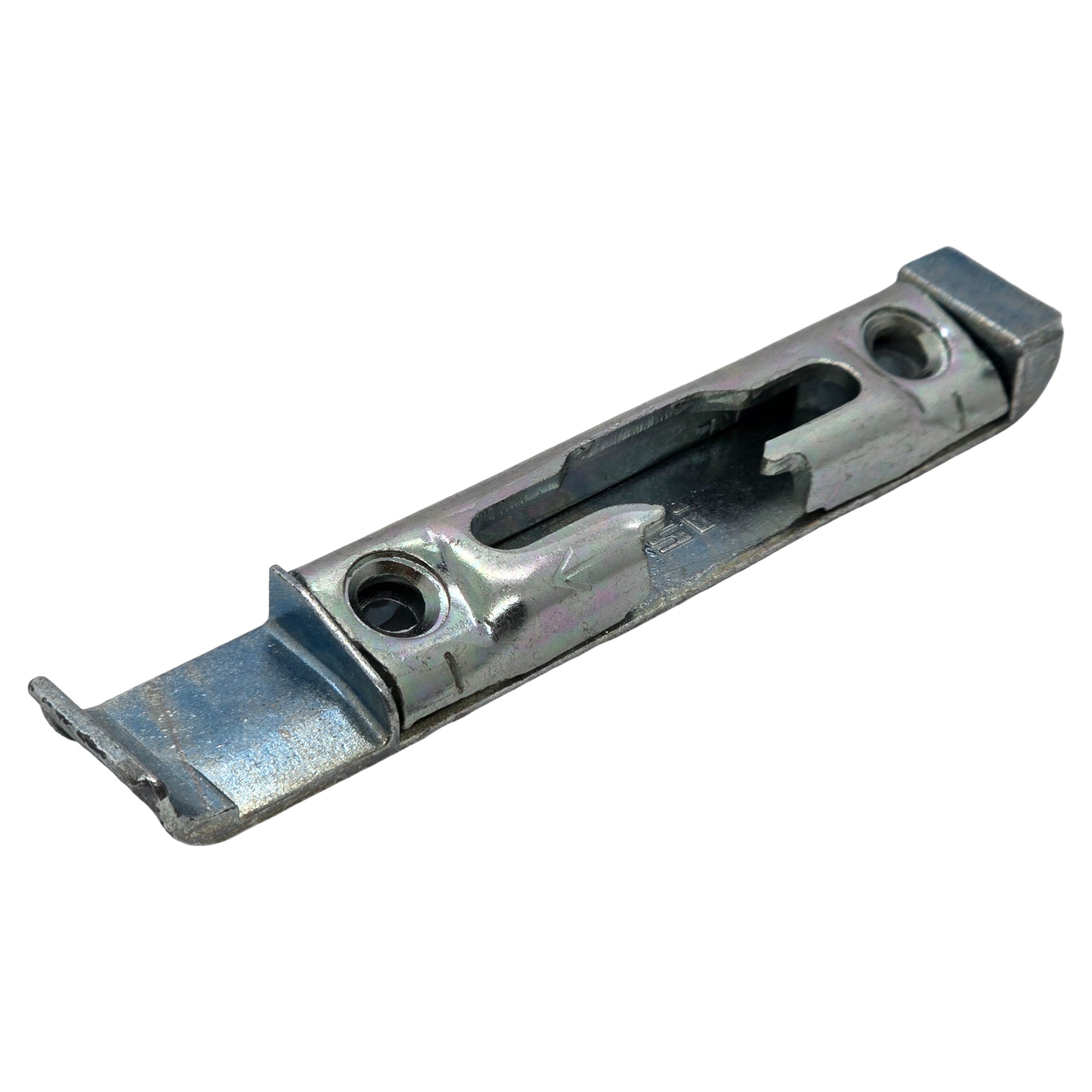 [BA] Siegenia Sicherheitskippschliessblech S-ES A0420, Rechts, Schubladenführung, Metallteil, Schraubmontage, Gleiter, Halterung