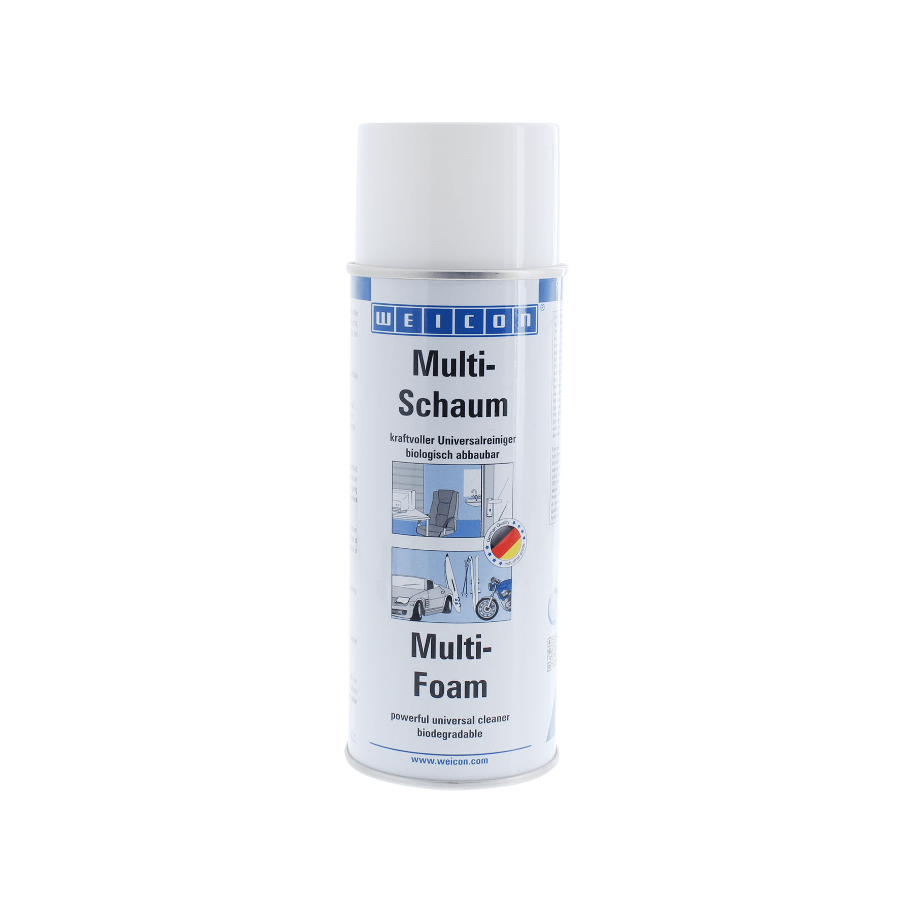 WEICON Multi-Schaum Univers 400 ml, Flasche, Shaker, Zinn