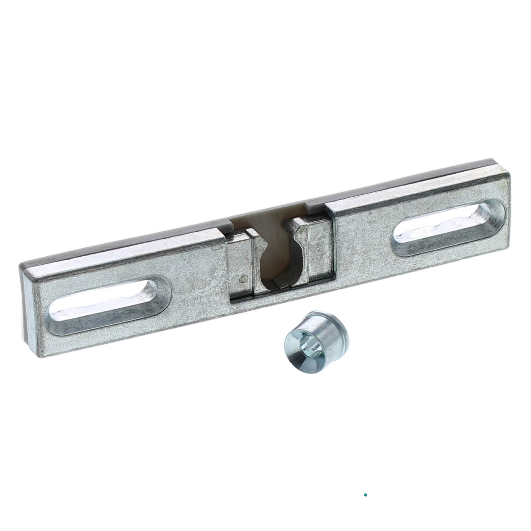 FEPS Catch Universal Balkontürschnäpper FE-BK001 inkl. Hülse silber, Gerät