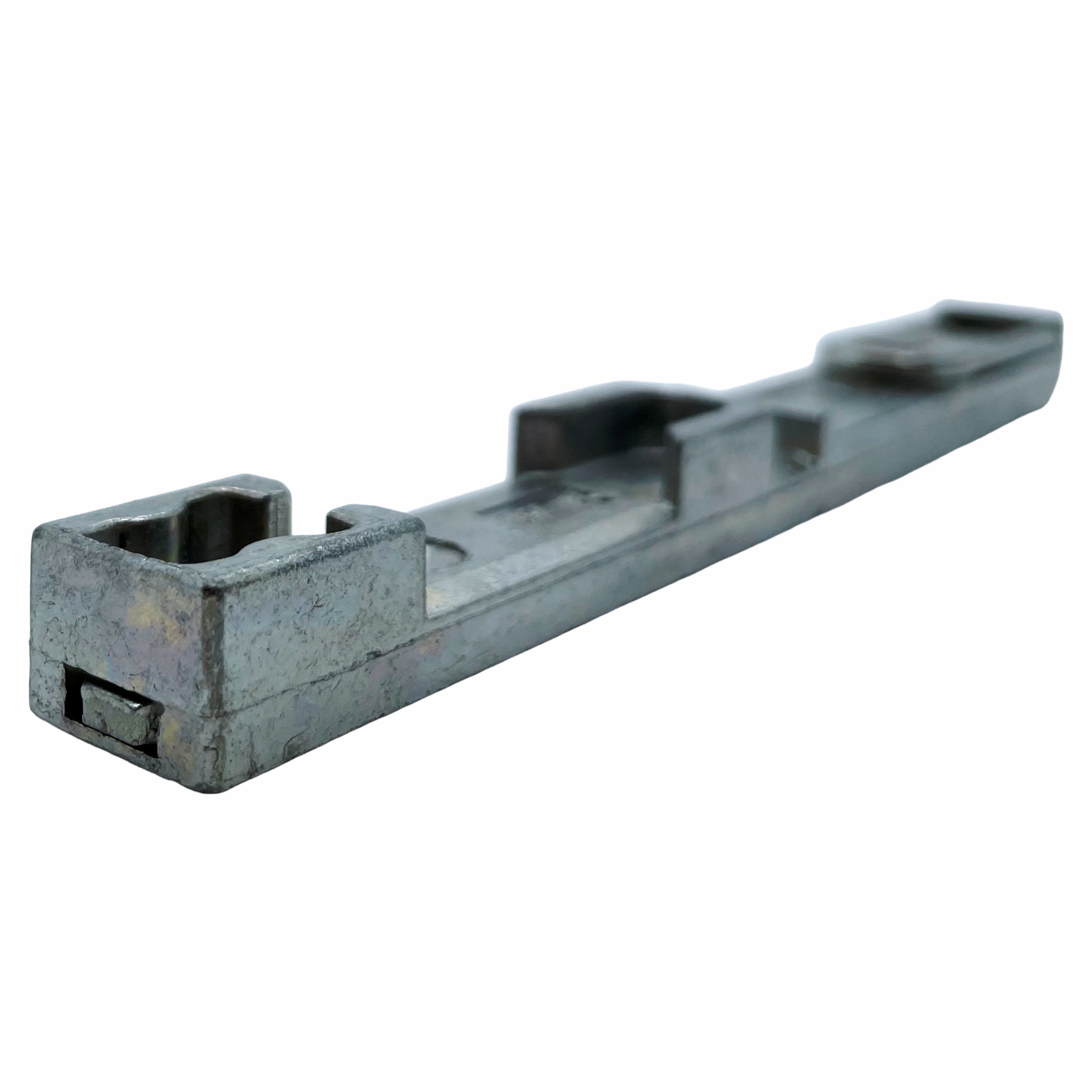 [BA] GU Kantenriegel unten, für 4mm Falzluft, metall, lange schiene, werkzeug, bolt-head, großes verbindungsstück