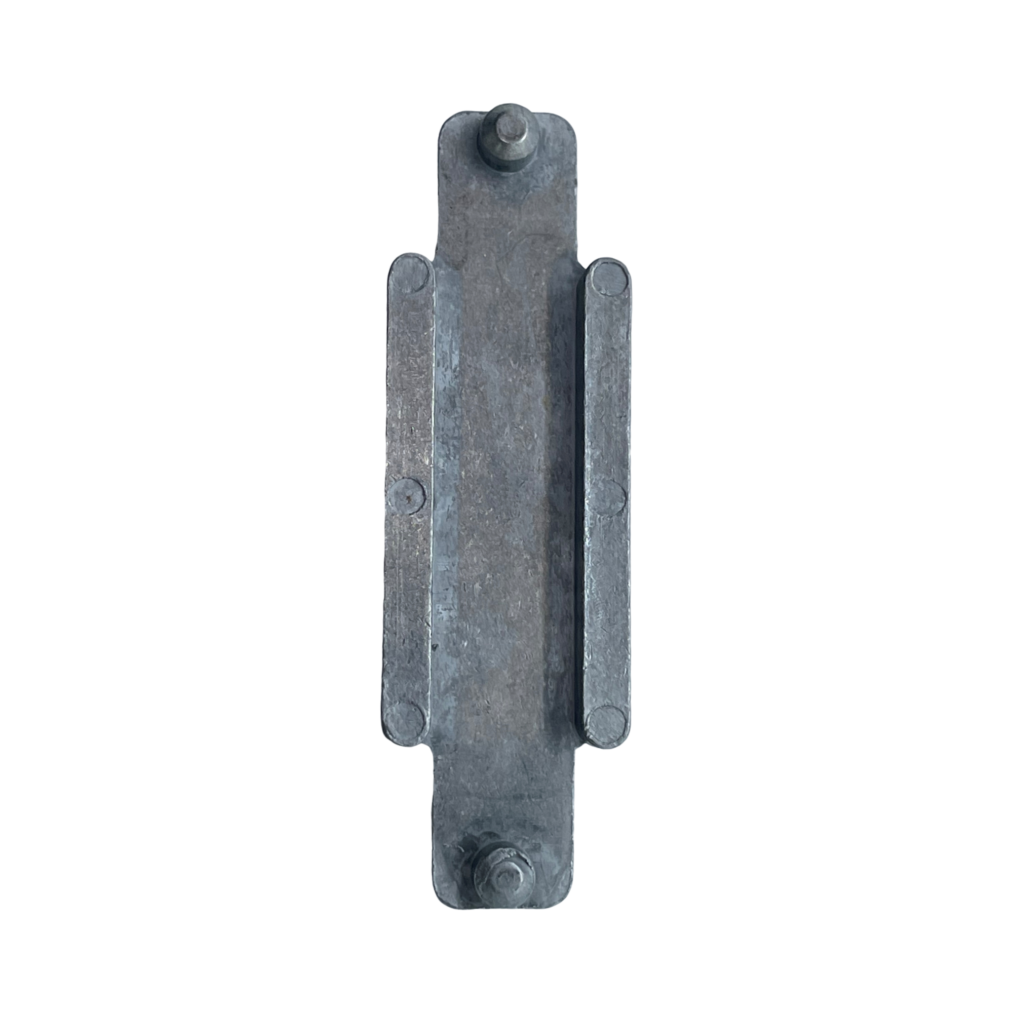 [BA] Hueck Hartmann Umbausatz 2850-03 US alt, Metall, Montagehalter, Schienenprofil, Industriell,  Rostig