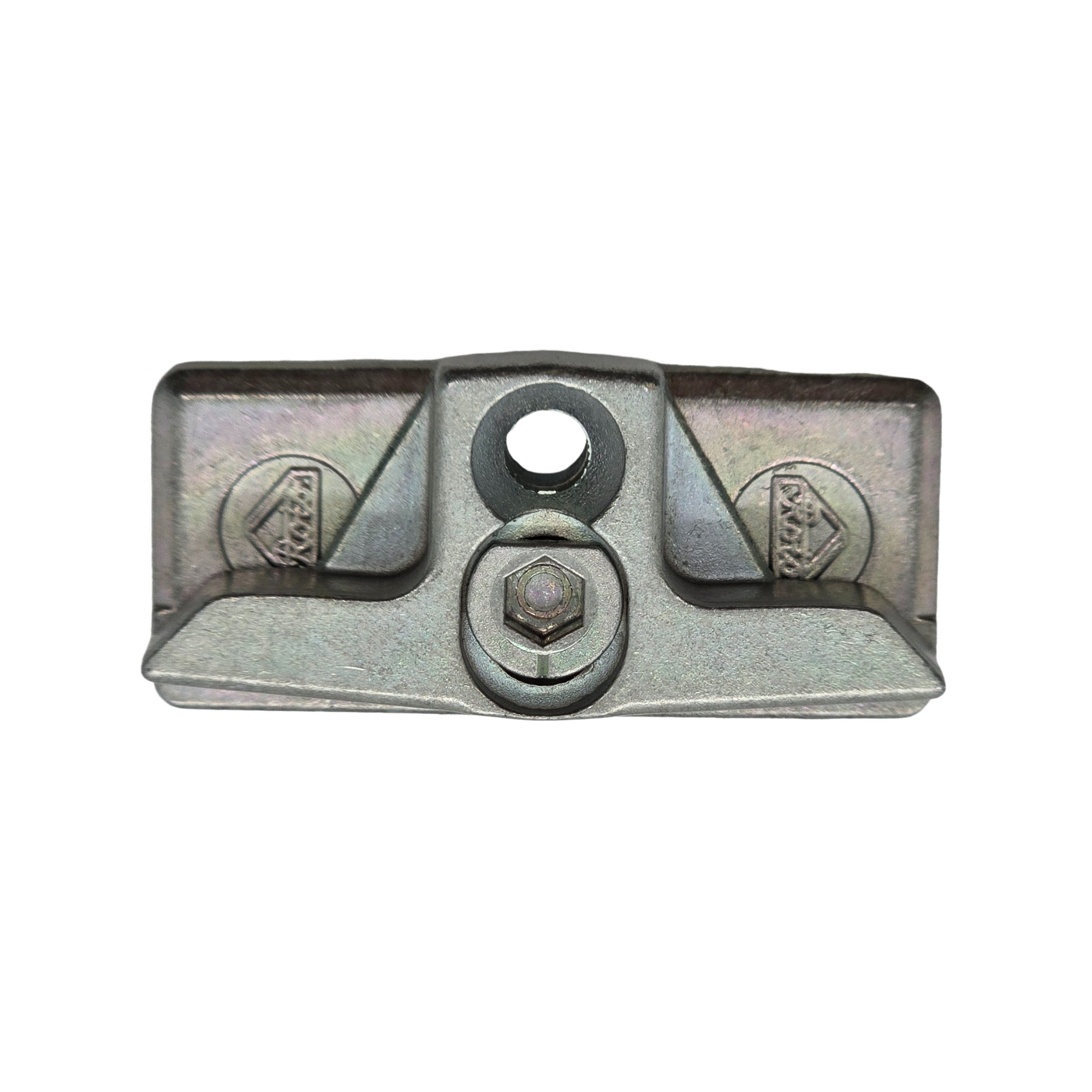 [BA] Roto Schließstück verstellbar K608A31 (ersetzt 6482388300 K605B33 6482384000 K604A85 648251880000 K604A81), Montagehalter, Sechskantmutter, Schraube, Metallbeschlag, Loch