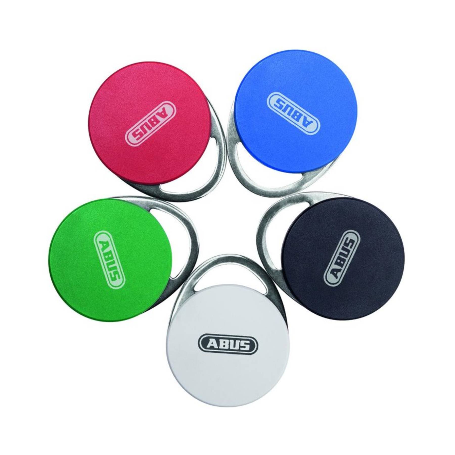 ABUS wAppLoxx WLX Mifare Desfire Transponder EV1 weiß, 1 Stück, Kappe, Kapsel, Schraubverschluss, Abus, Schlosszubehör