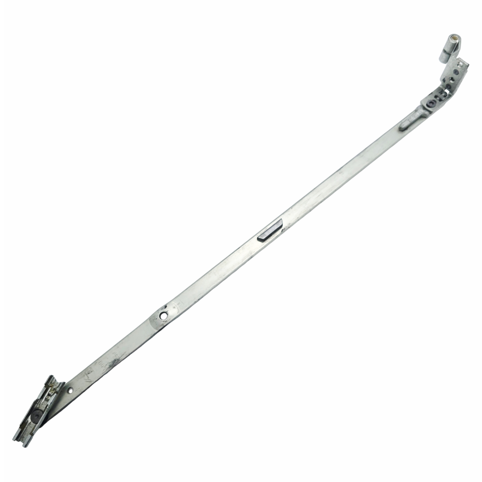 [BA] Roto Axerarm E5 12/18-13 rechts Gr. 500 FFB 801-1400 mm Art.Nr. 262377, Ersatzteil, Linearlaufachse, Metallstreifen, Montagewinkel, Schiebemechanismus
